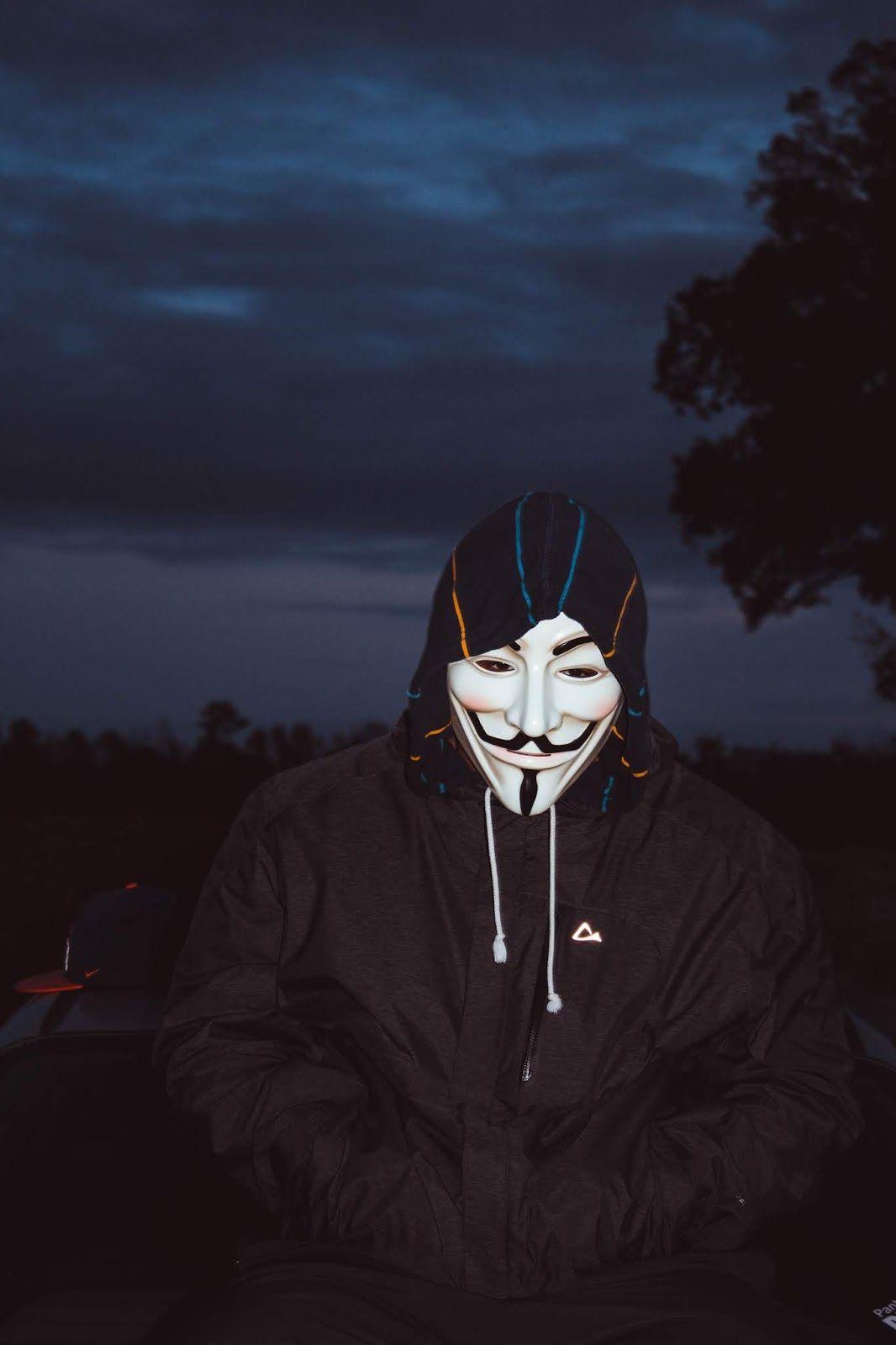 1066x1600 black alone wallpaper 4k. Guy fawkes mask, Guy fawkes, Man photo