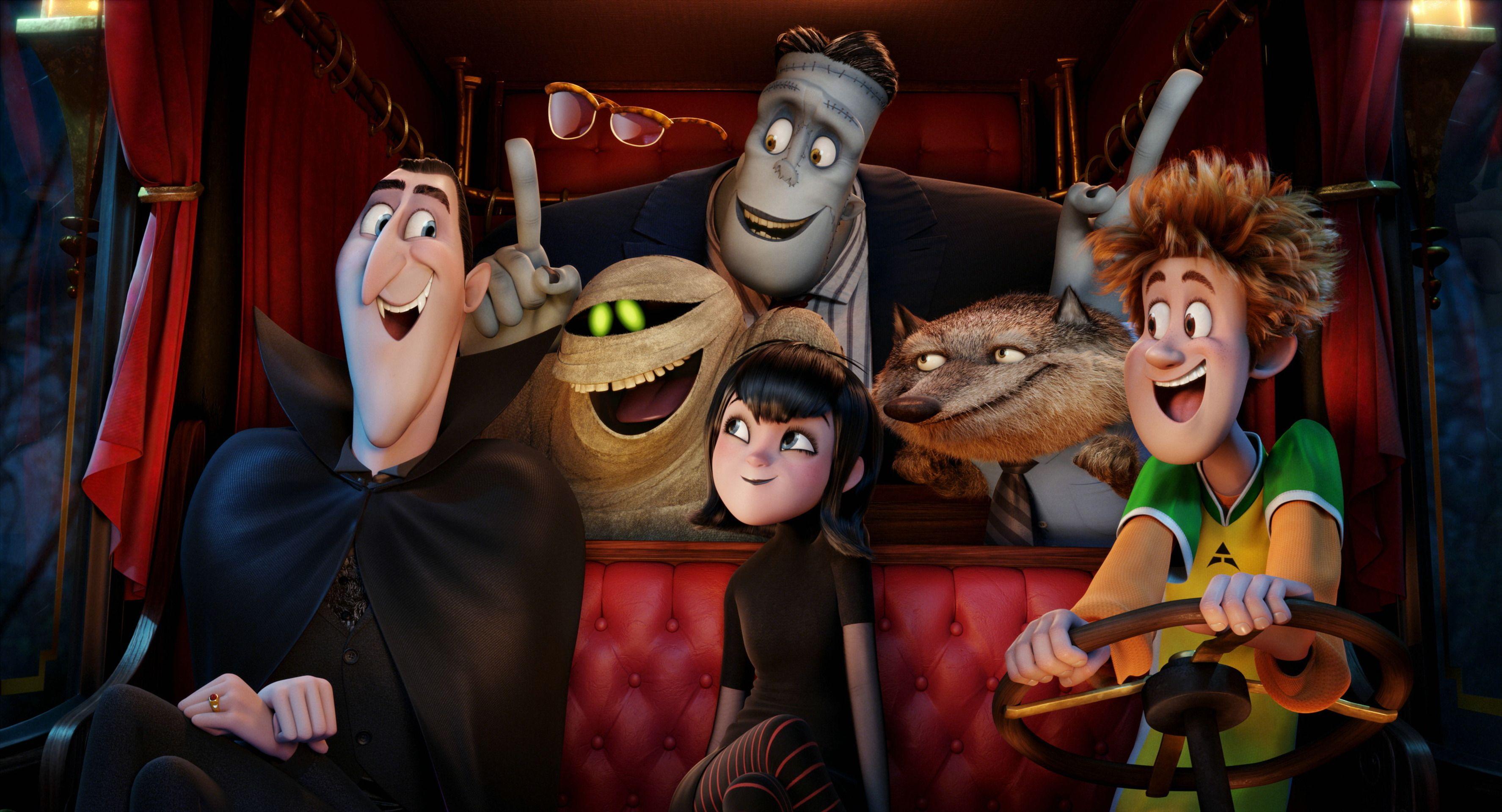 3549x1920 Hotel Transylvania 2 HD Wallpaper. Background Imagex1920