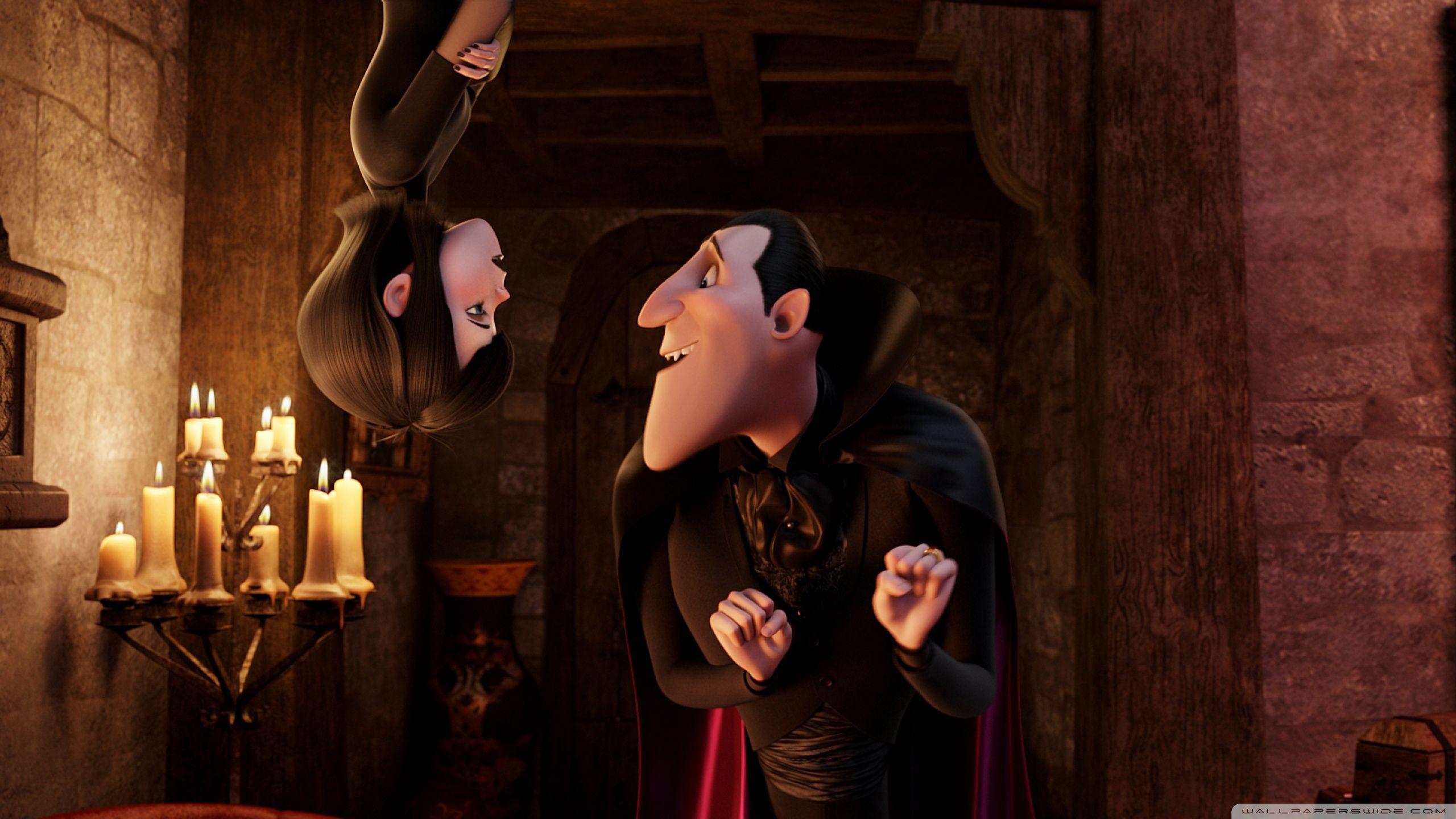 2560x1440 Hotel Transylvania Mavis and Dracula ❤ 4K HD Desktop Wallpaper