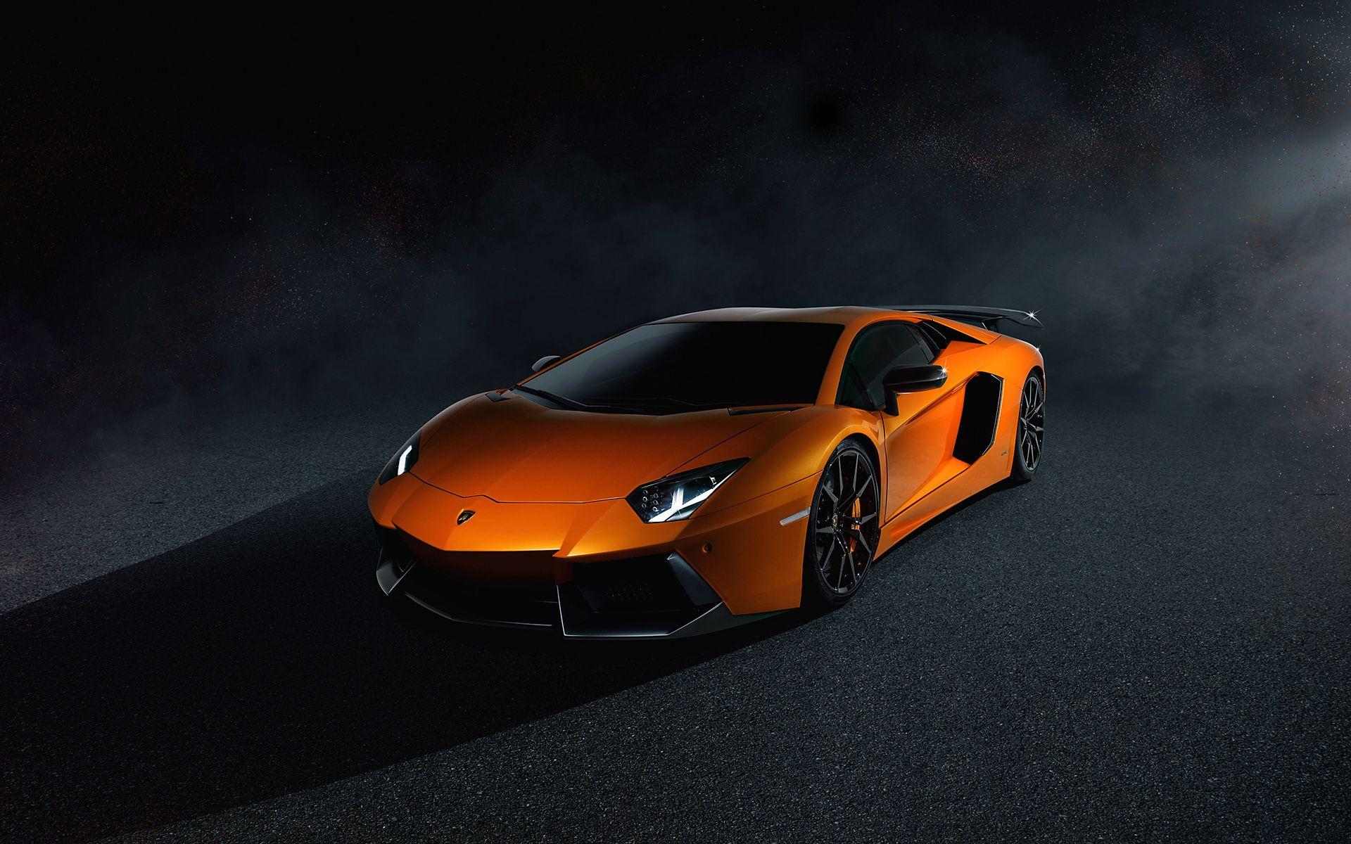 1920x1200 Lamborghini Aventador LP700 4 Orange Wallpaper