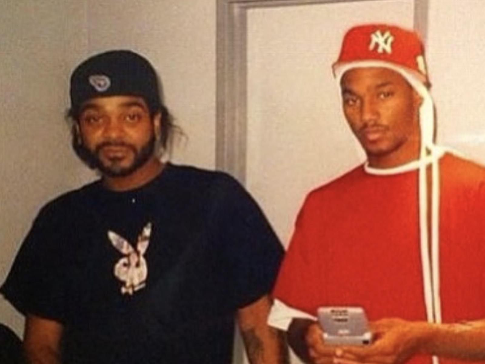 1600x1200 Cam'ron Goes Flashback Friday W/ Rare Jim Jones Pic: Durags, 2way Pagers & Hue Hef Shirts
