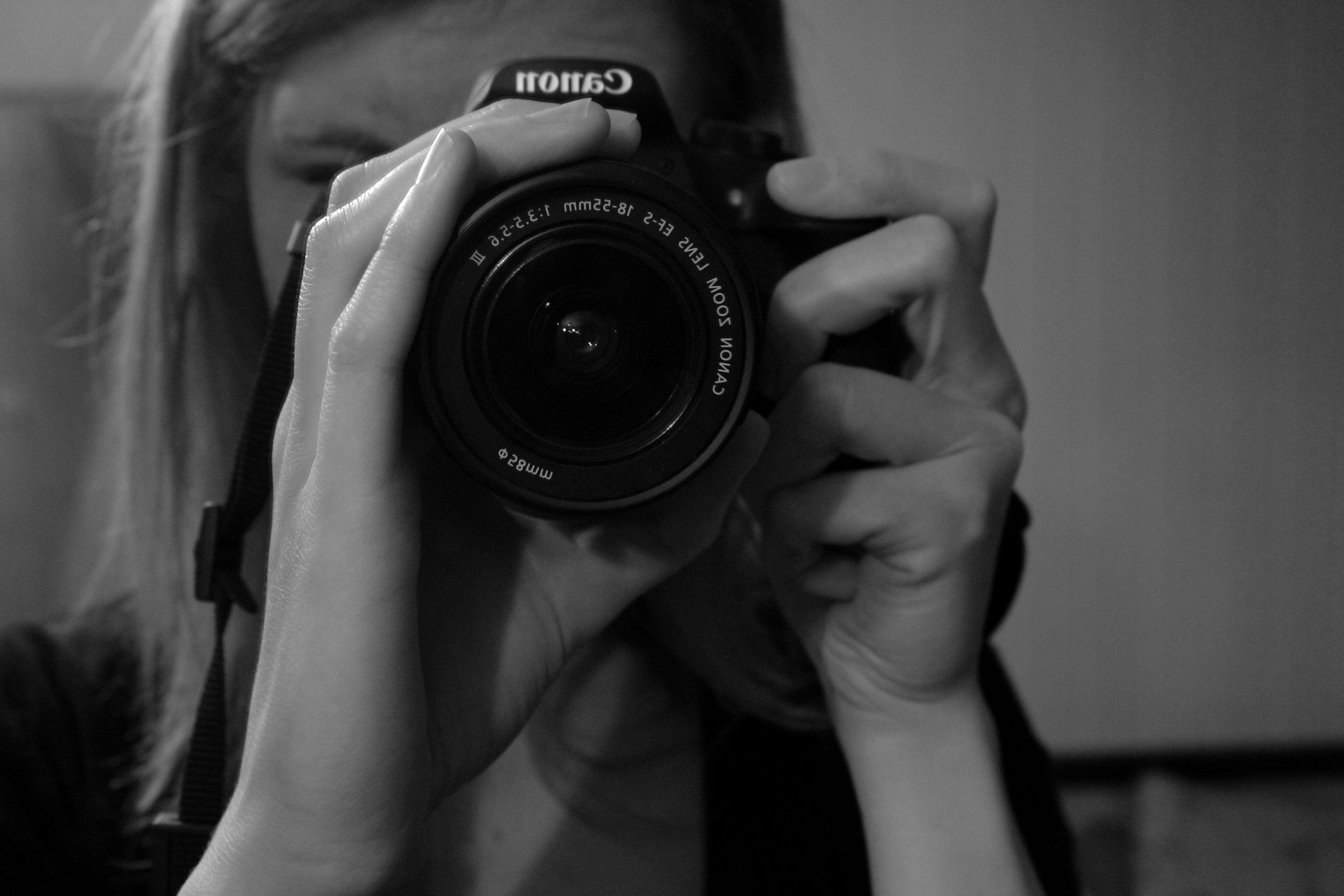 3840x2560 black and white, camera, canon, girl, lens, photography, woman 4k wallpaper