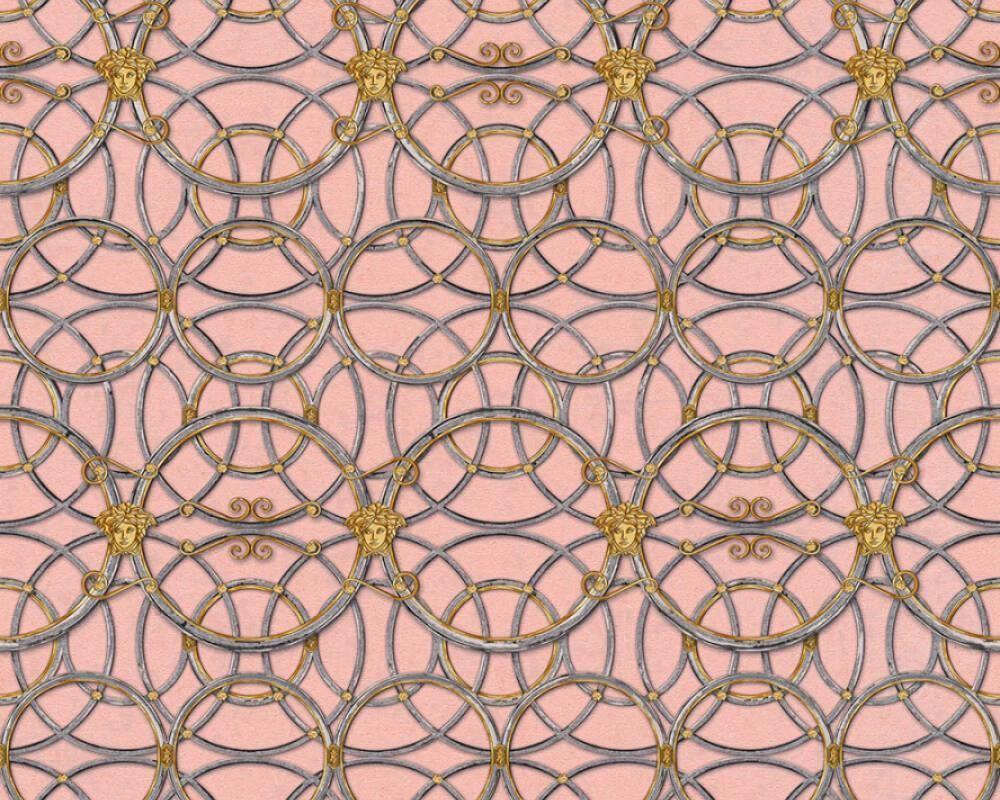 1000x800 Versace Wallpaper Medusa Pink