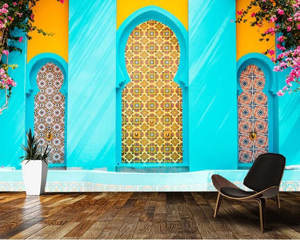 1000x800 Papel de parede Morocco architecture city building 3D wallpaper, living room home tv wall bedroom wall papers home decor mural. Wallpaper