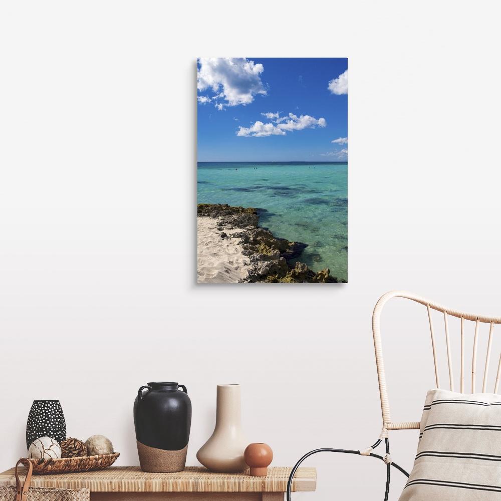 1000x1000 snorkeling off tropical beach, Dominican Republic Wall Art, Canvas Prints, Framed Prints, Wall Peels. Great Big Canvas