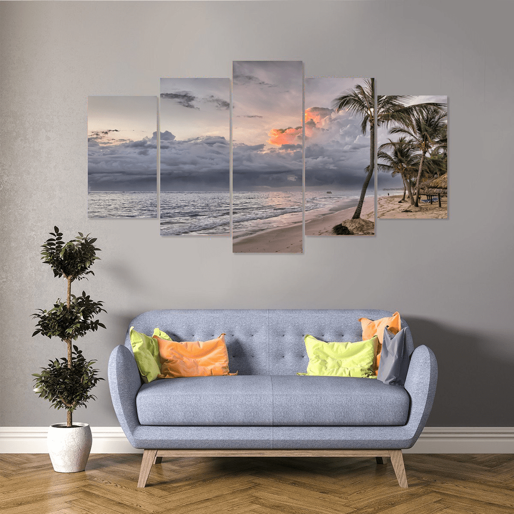 1024x1024 Cool Tees and Things. Stunning Dominican Republic Canvas. Living room sofa design, Decor, Frame canvas