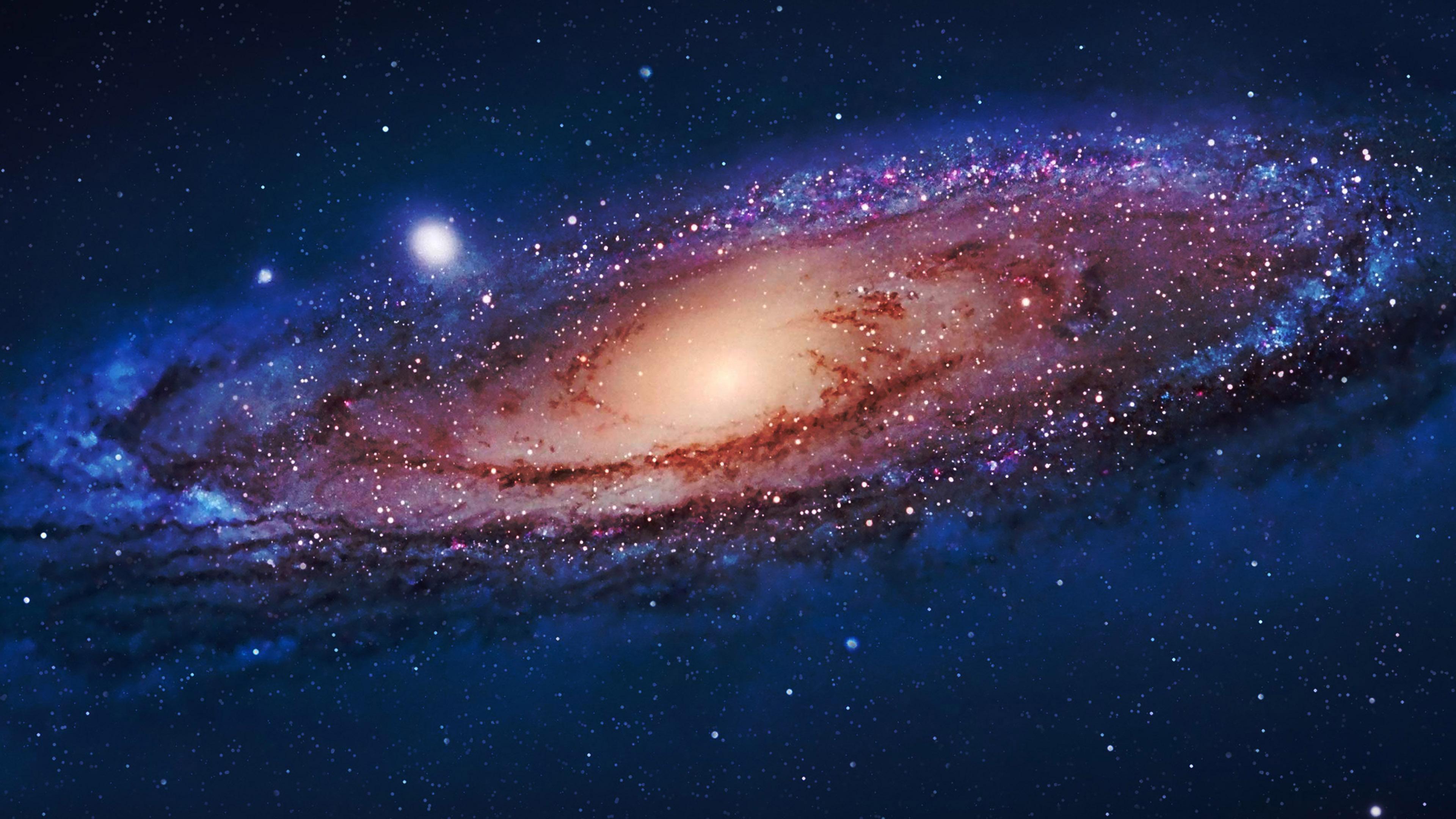 3840x2160 Classic Mac Space Background Apple