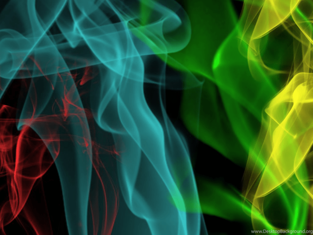 1024x768 Neon Smoke Wallpaper By Yogee30 Desktop Background
