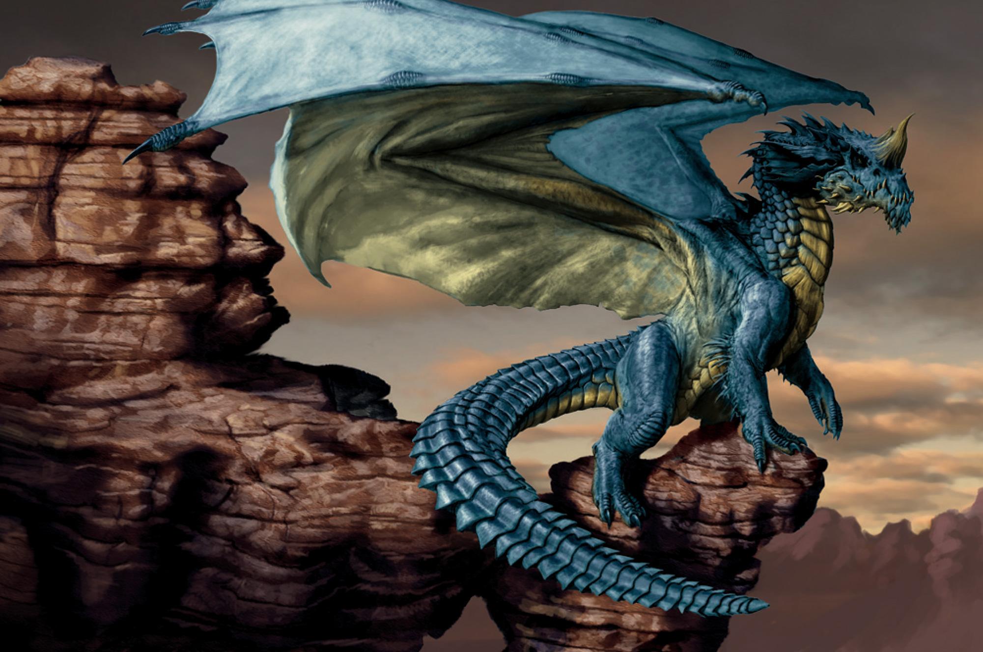 2001x1328 Blue dragon