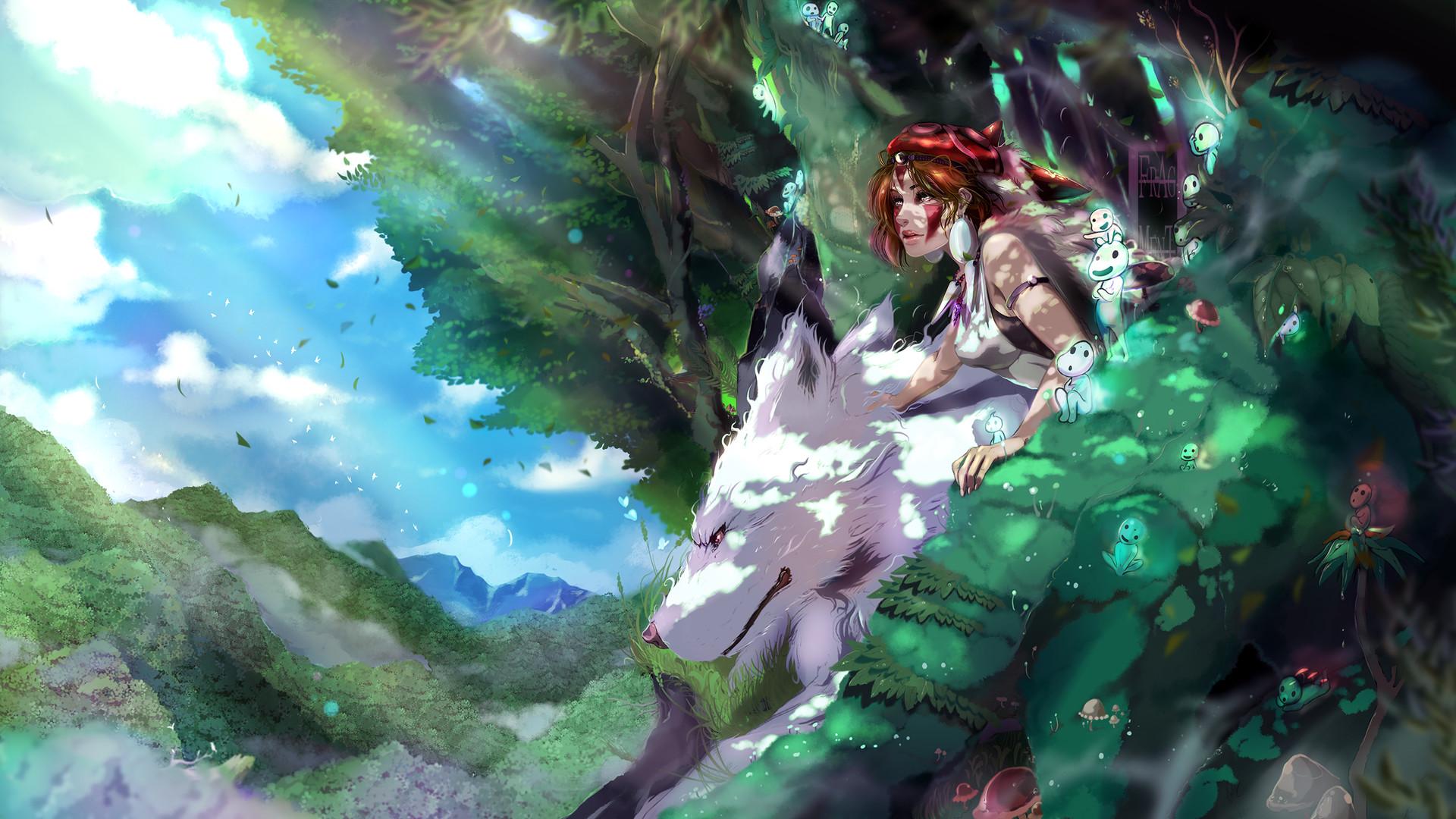 1920x1080 Princess Mononoke HD Wallpaper