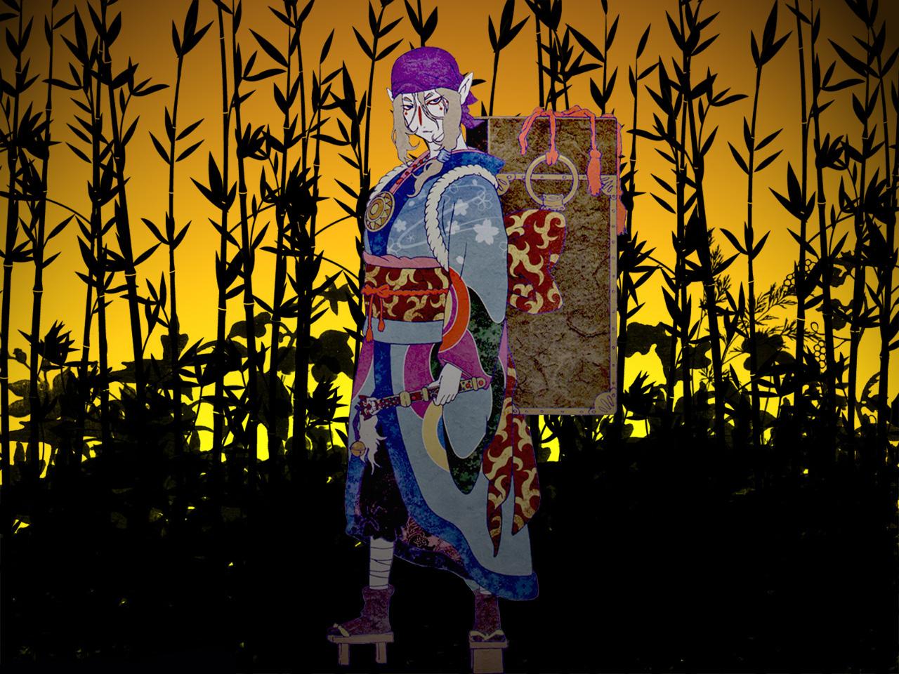 1280x960 kusuriuri mononoke. konachan.com.com Anime Wallpaper