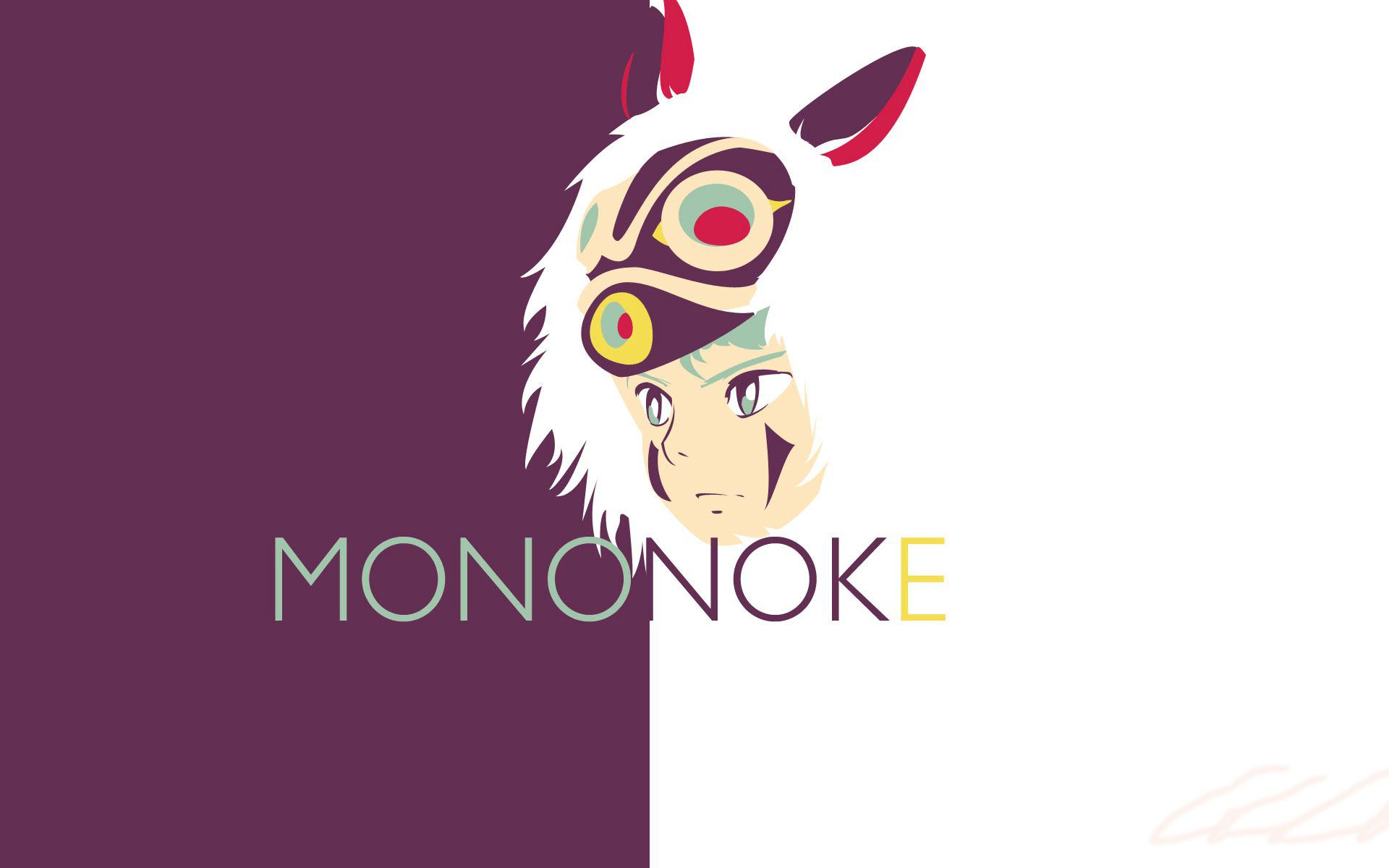 1920x1200 Glamorous Princess Mononoke Wallpaper