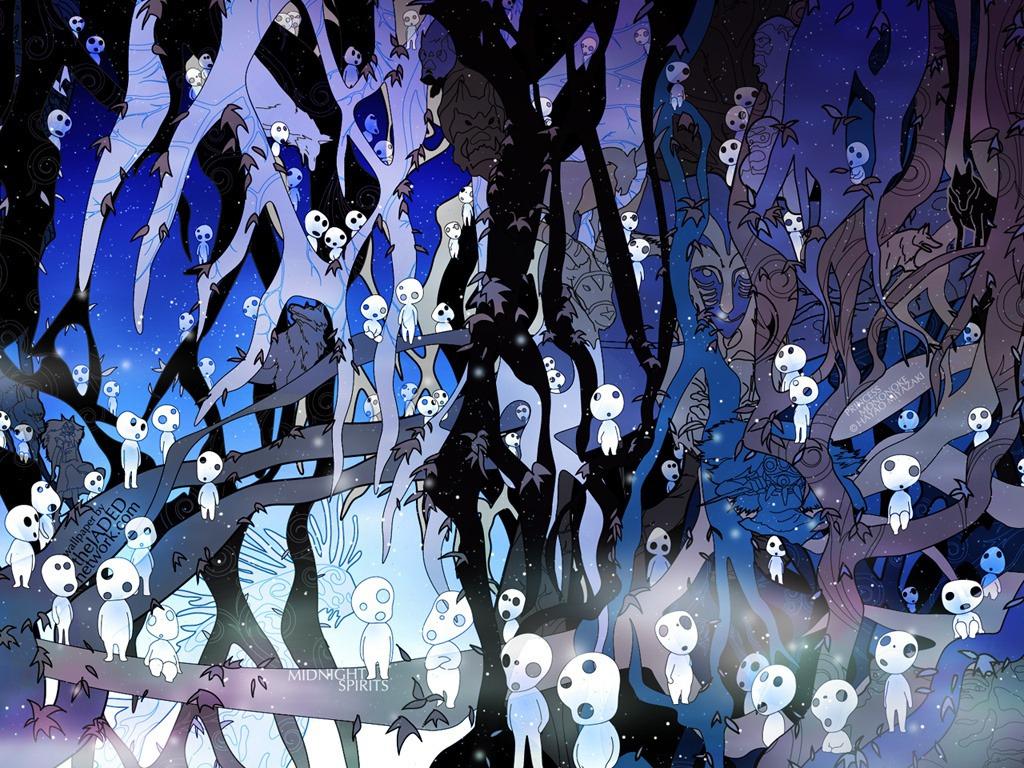 1024x768 Mononoke Hime