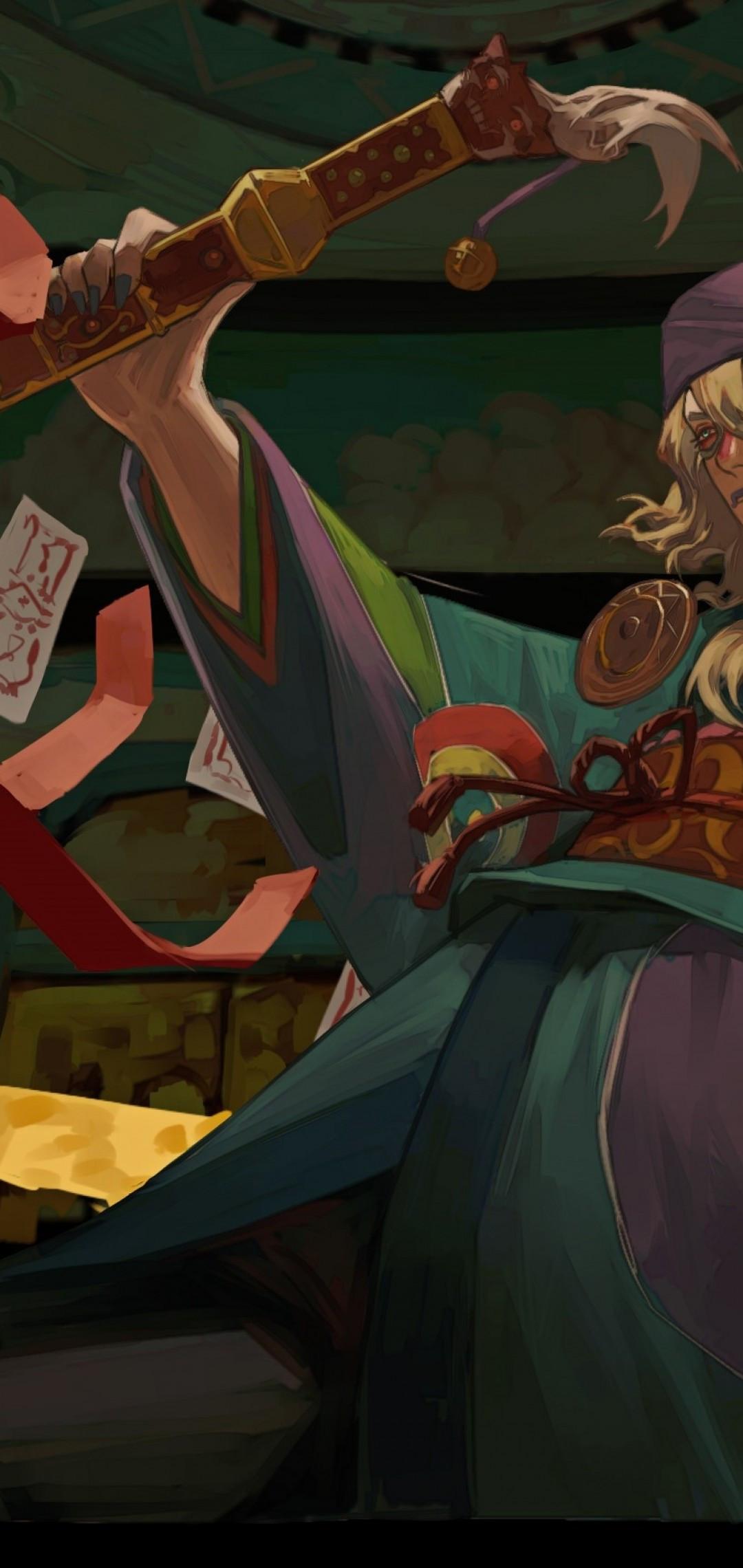 1080x2280 Download 1080x2280 Mononoke, Kusuriuri, Kimono, Elf Ears, Papers Wallpaper for Samsung Galaxy S10e, Xiaomi Mi A2 Lite, OnePlus 6