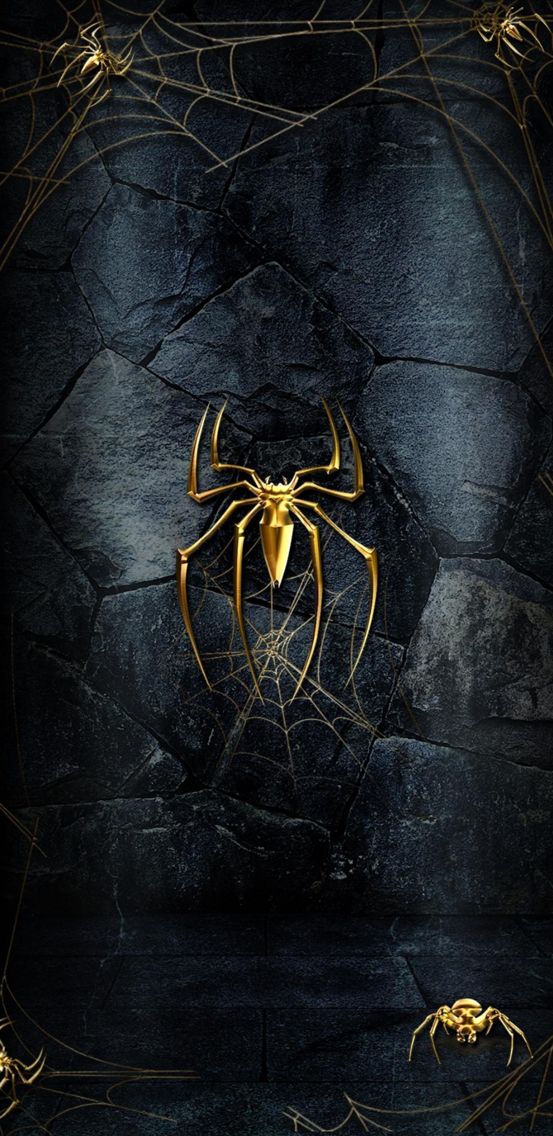 1080x2220 Cool Spider Wallpaper