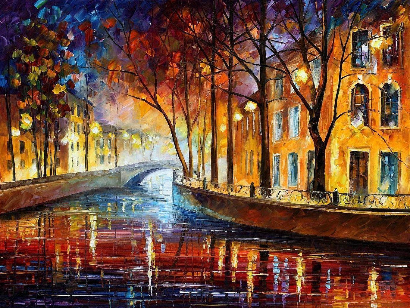 Leonid Afremov Wallpapers - Top Free Leonid Afremov Backgrounds ...
