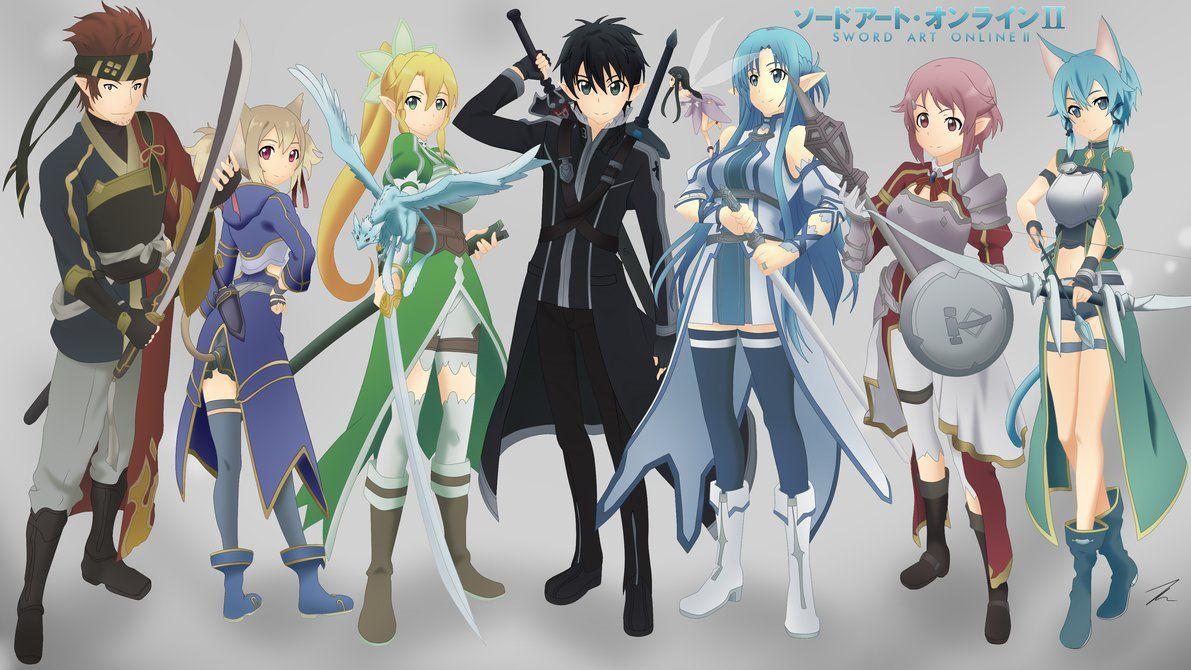 Sword Art Online 2 Wallpapers Top Free Sword Art Online 2