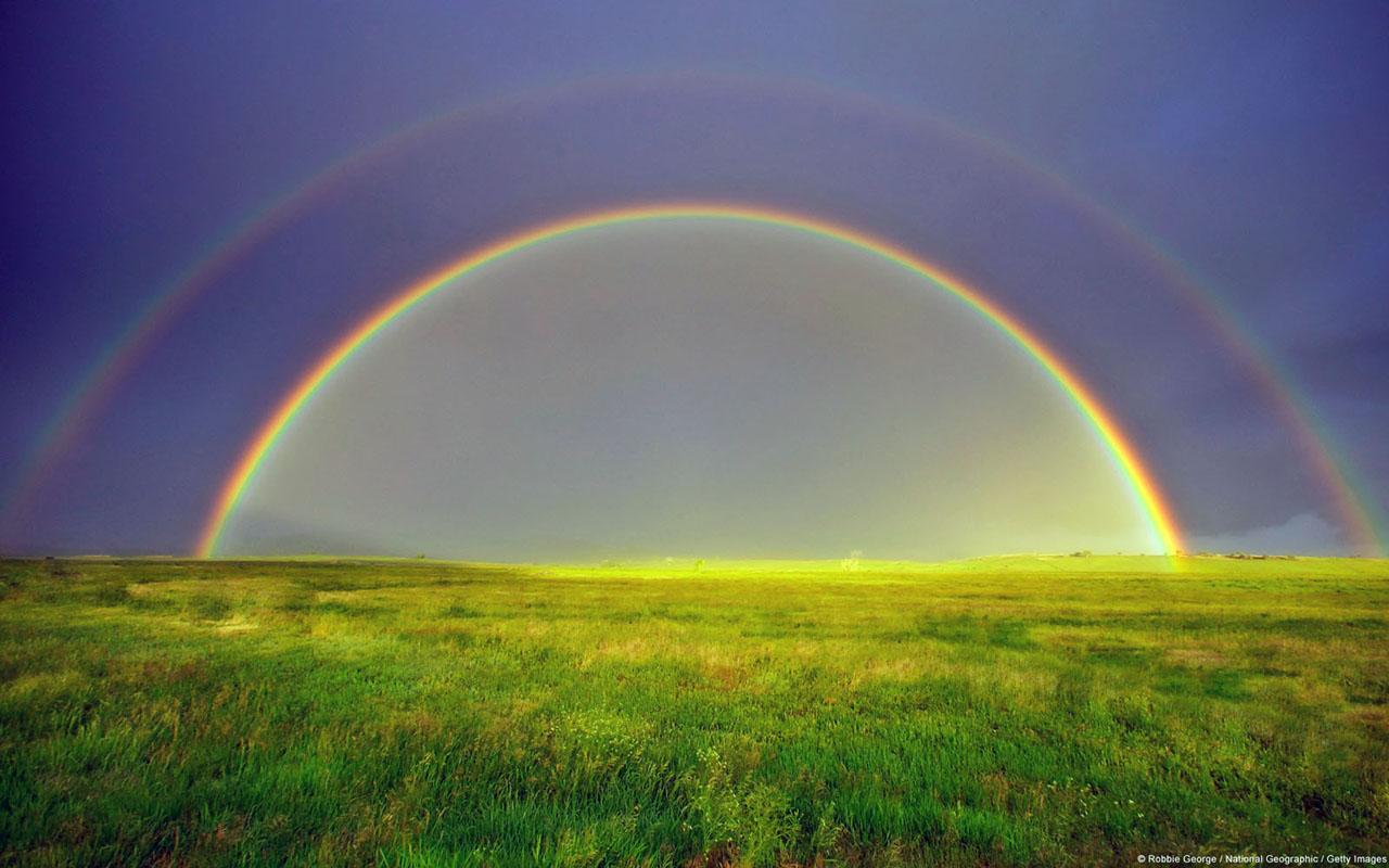 1280x800 Of The Worlds Most Beautiful Rainbow Photography Dome Flat Earth