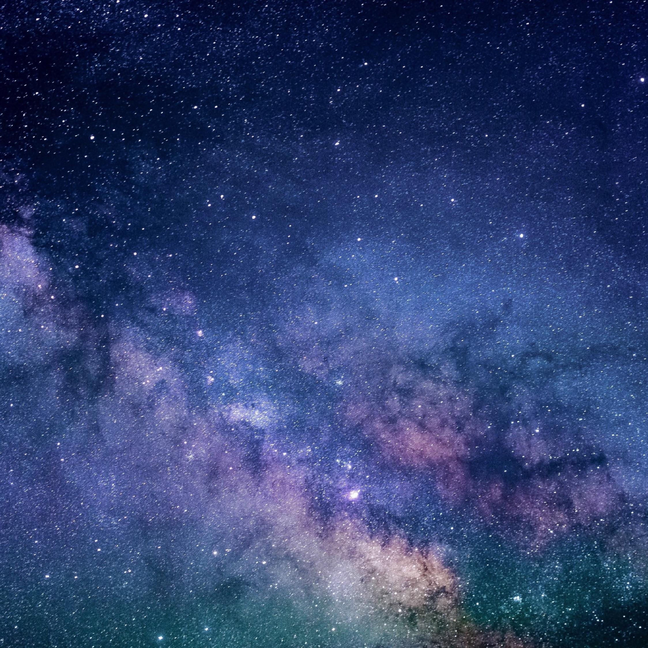 2248x2248 Download 2248x2248 wallpaper galaxy, milky way, space, stars, ipad air, ipad air ipad ipad ipad mini ipad mini 2248x2248 HD image, background, 2455