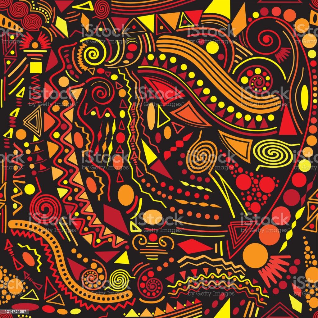 1024x1024 Abstract Latin Art Wallpaper
