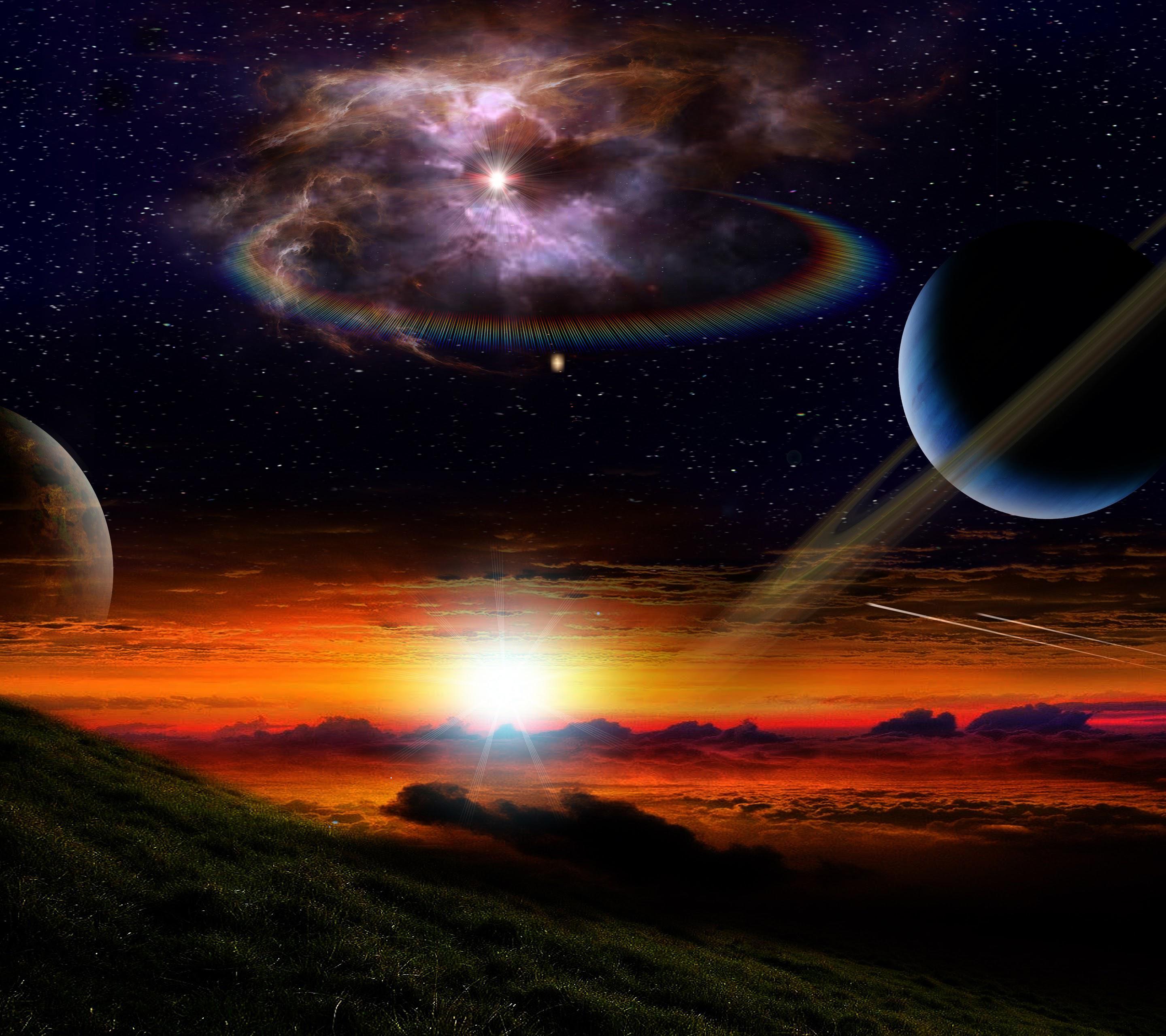 2880x2560 Over The Rainbow HD wallpaper