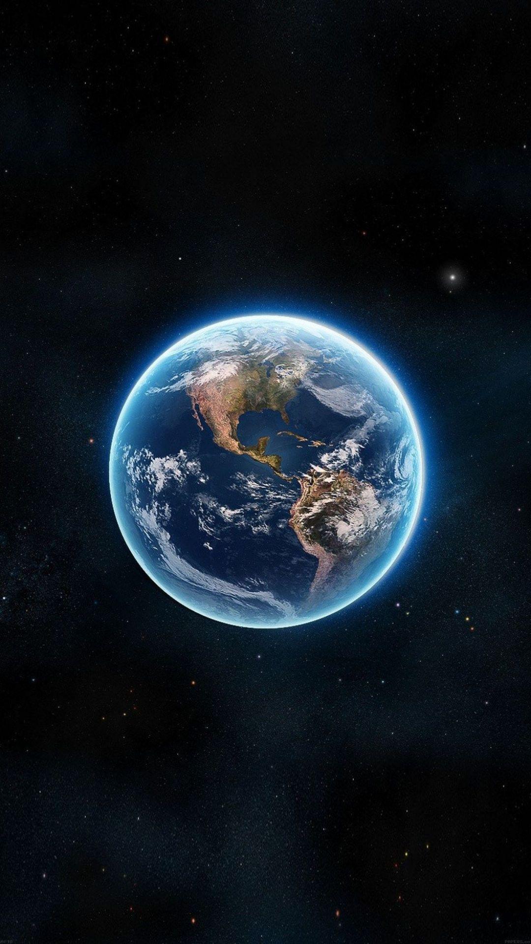 1080x1920 iPhone 6 Plus, iPhone, Desktop HD Background / Wallpaper (1080p, 4k) #hdwallpaper. Wallpaper earth, Planets wallpaper, Earth view from space