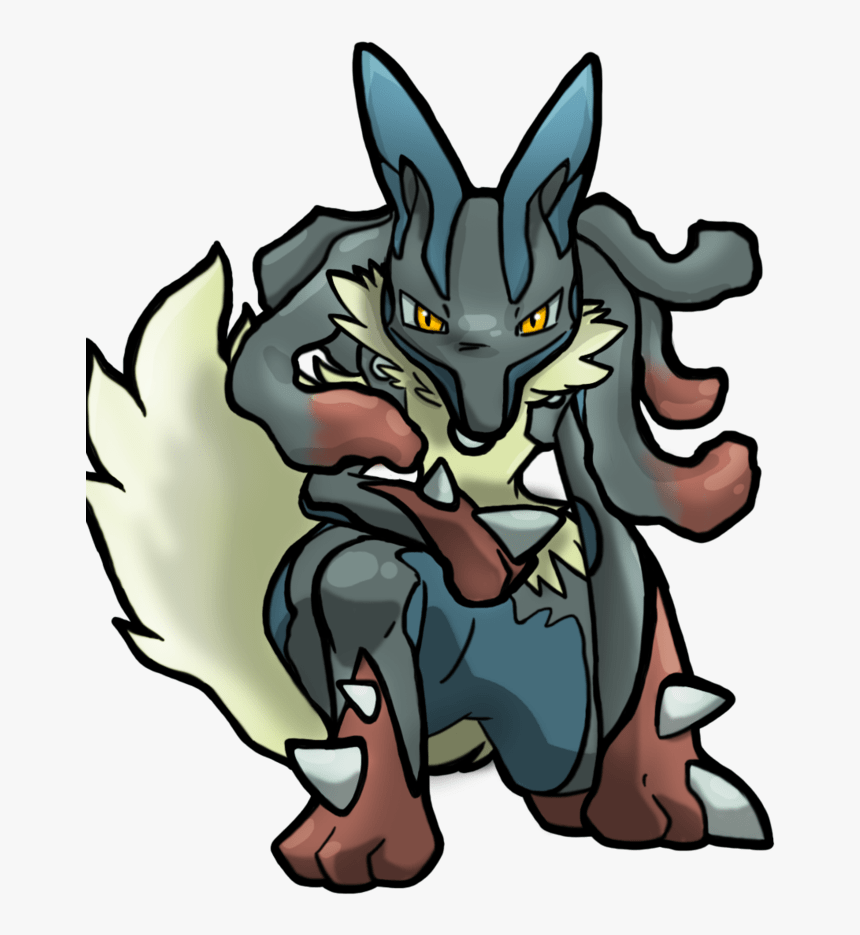 860x935 Pokemon Wallpaper Mega Lucario, HD Png Download, Transparent Png Image