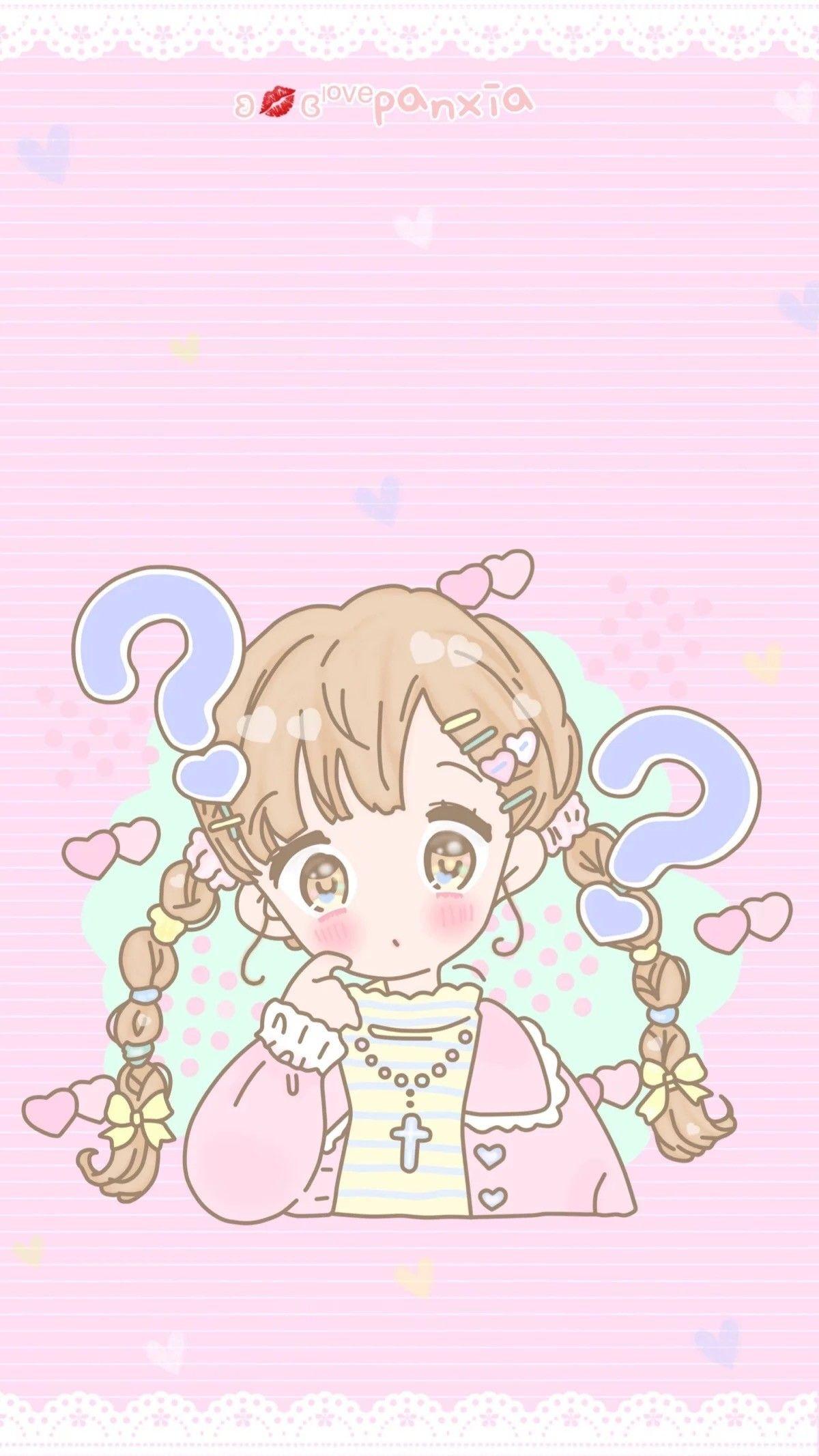 1200x2133 Pastel Anime Girl Wallpaper