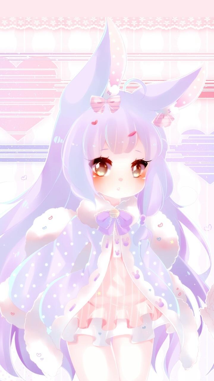 720x1280 26++ Pastel Pink Anime Wallpaper