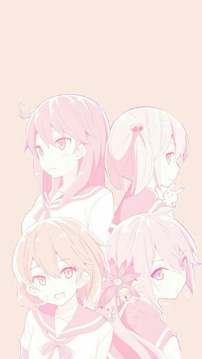 700x1244 30++ Pastel Cute Anime Girl Wallpaper iPhone