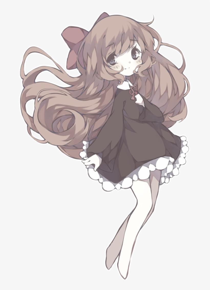 820x1130 Kawaii Pastel Animegirl Sticker PNG Download