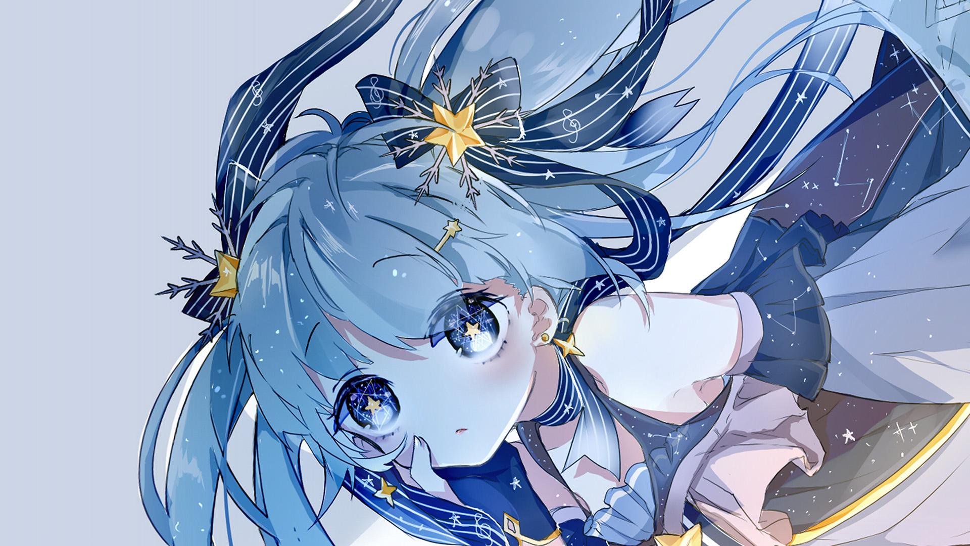 1920x1080 Pastel Anime Girl Wallpaper