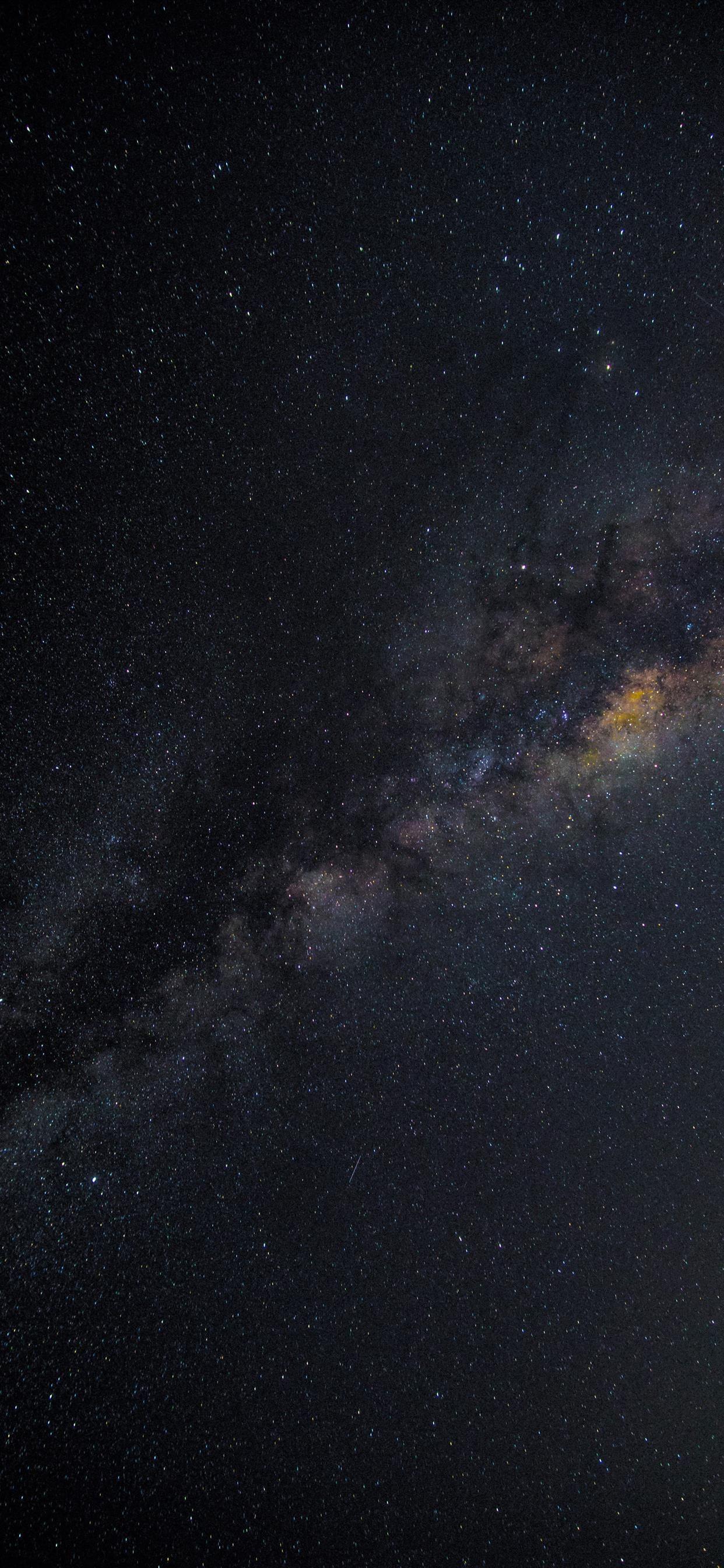 1242x2688 milky way galaxy iPhone X Wallpaper Free Download