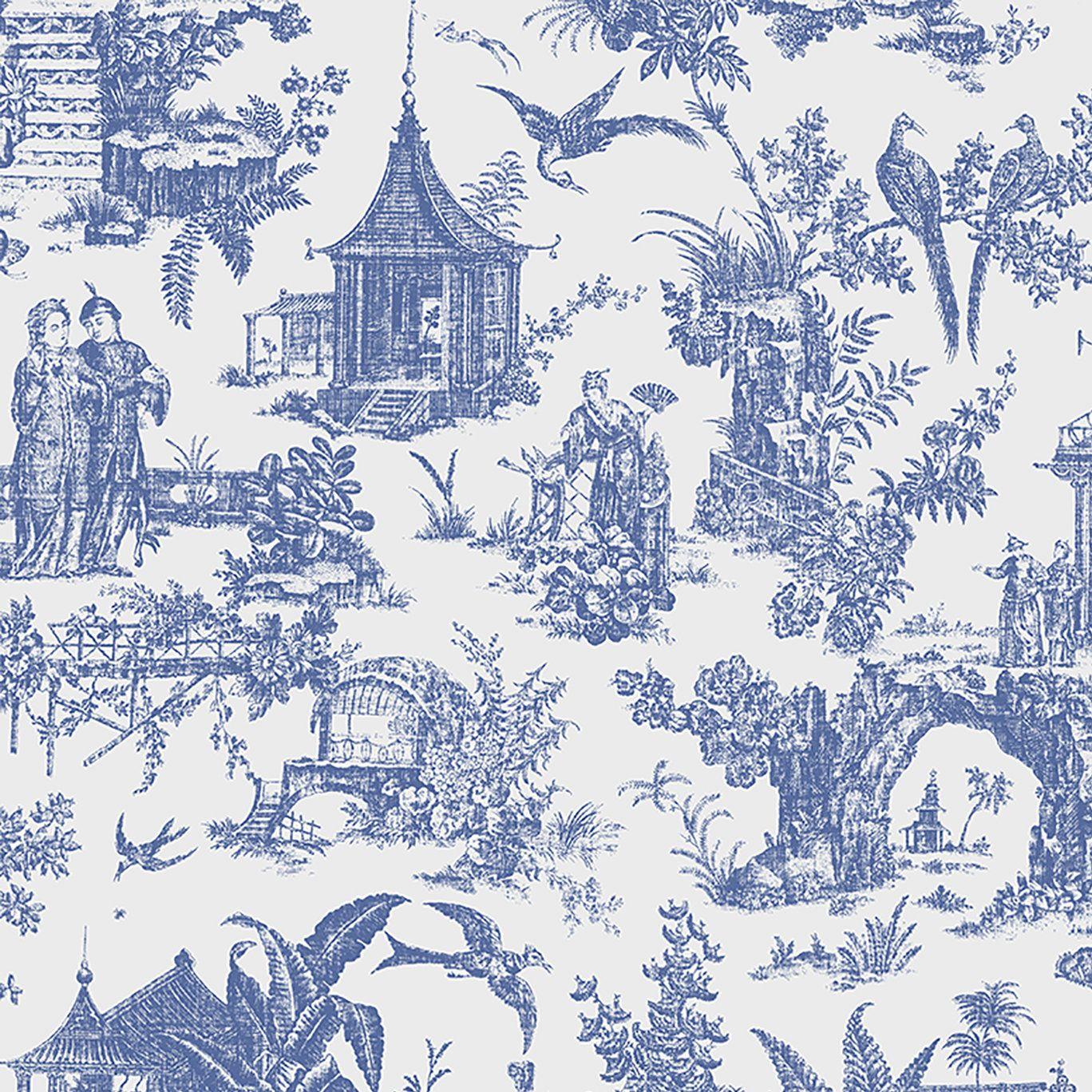 1368x1368 Brewster Home Fashions Empress Zen Garden 33' x 20.5 Toile