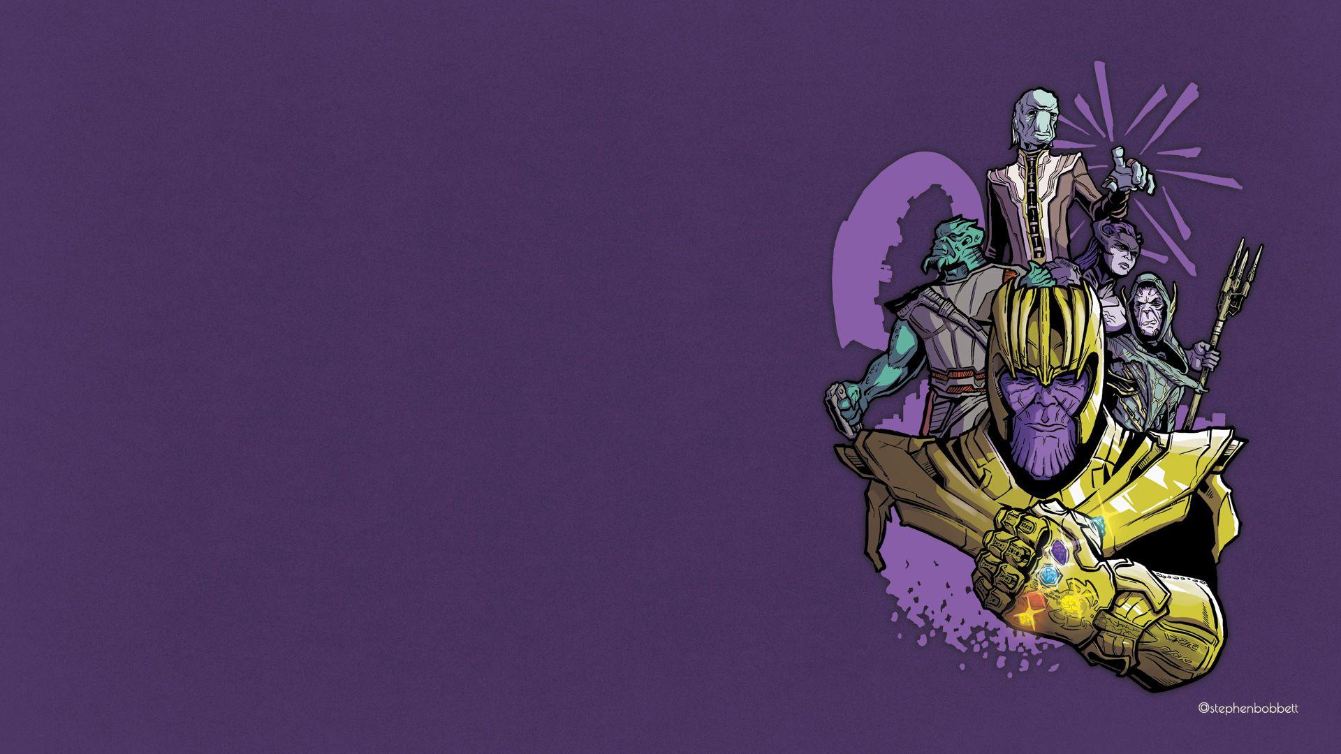 1920x1080 Thanos & The Black Order