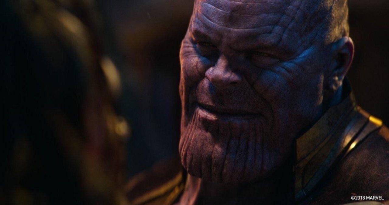 1280x676 Avengers: Infinity War': New Detailed Closeup Image of Thanos Released