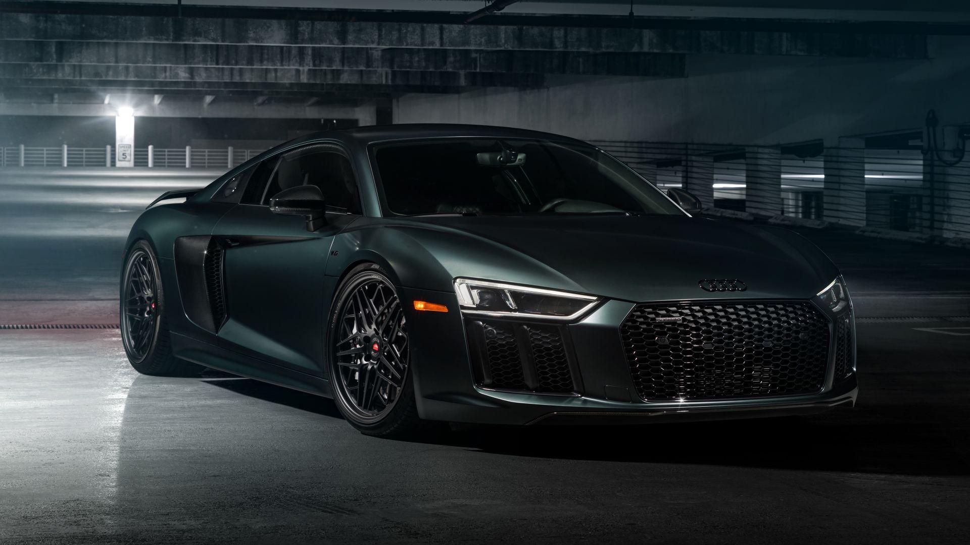 1920x1080 Desktop wallpaper front, sprots car, audi r HD image, picture, background, 989575