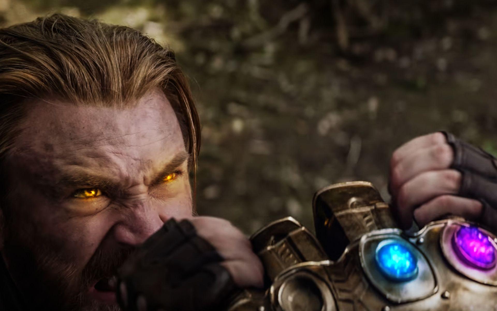 1920x1200 Captain America Vs Thanos In Avengers Infinity War 2018