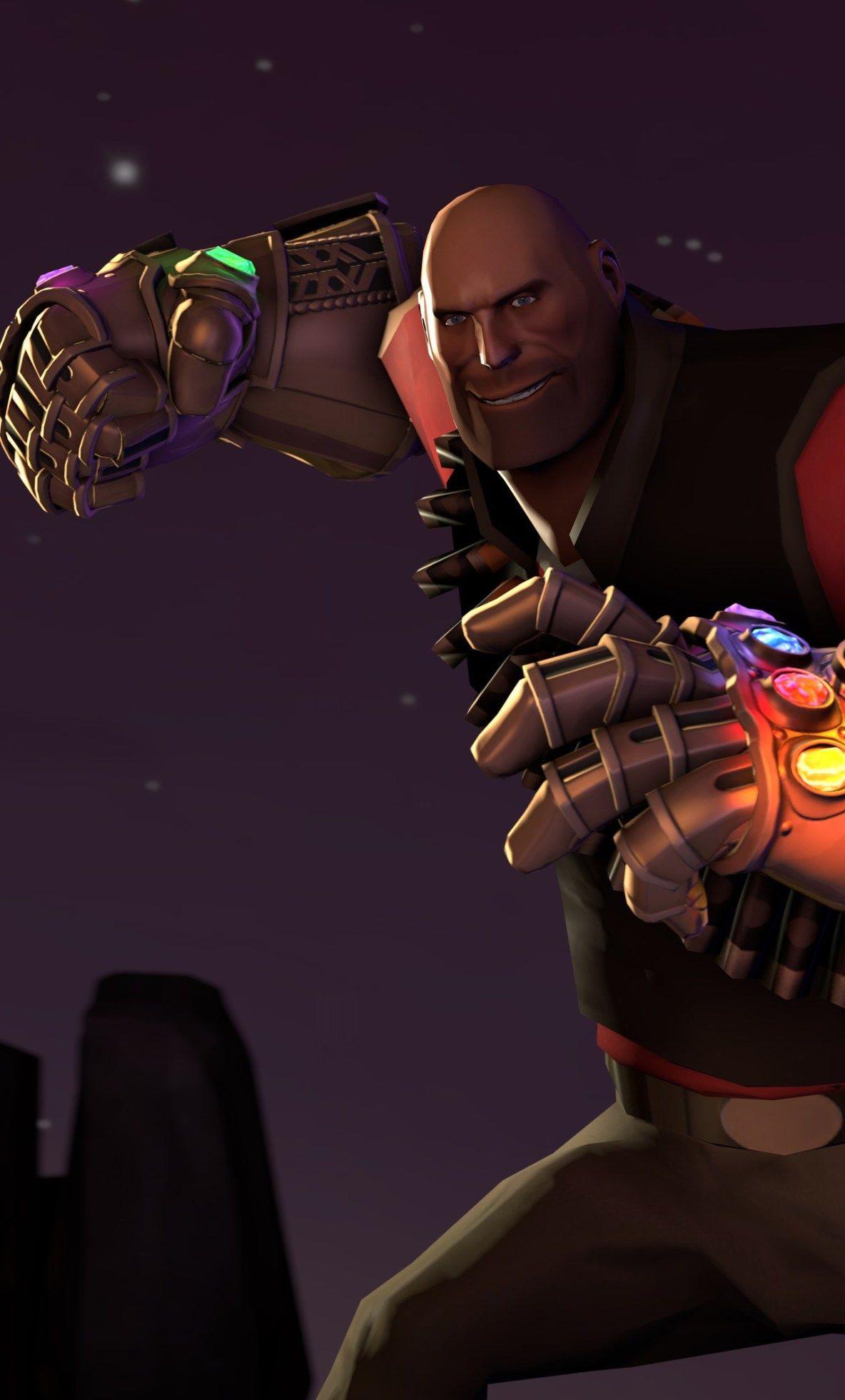 1184x1961 Thanos Infinity Gauntlet Fortnite Cosmic Punch It Wallpaper Fantasy