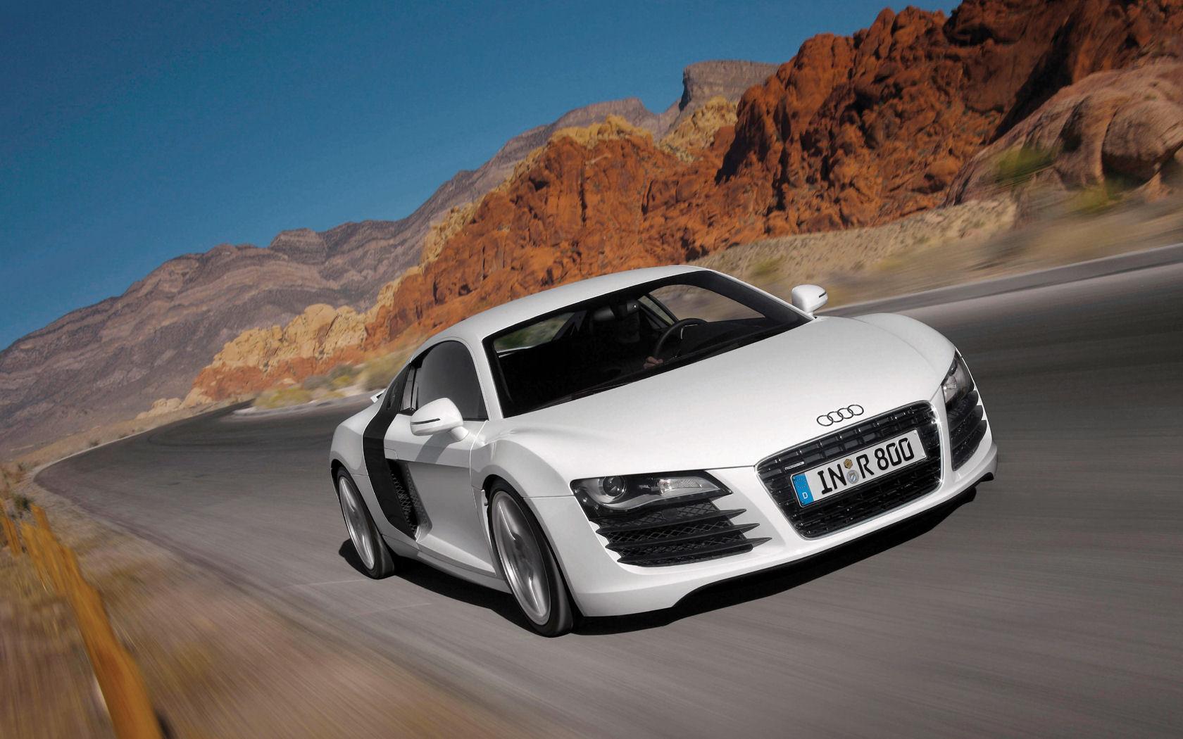 1680x1050 Audi R8 V V10 Quattro, R Tronic Widescreen Wallpaper / Desktop Background Picture