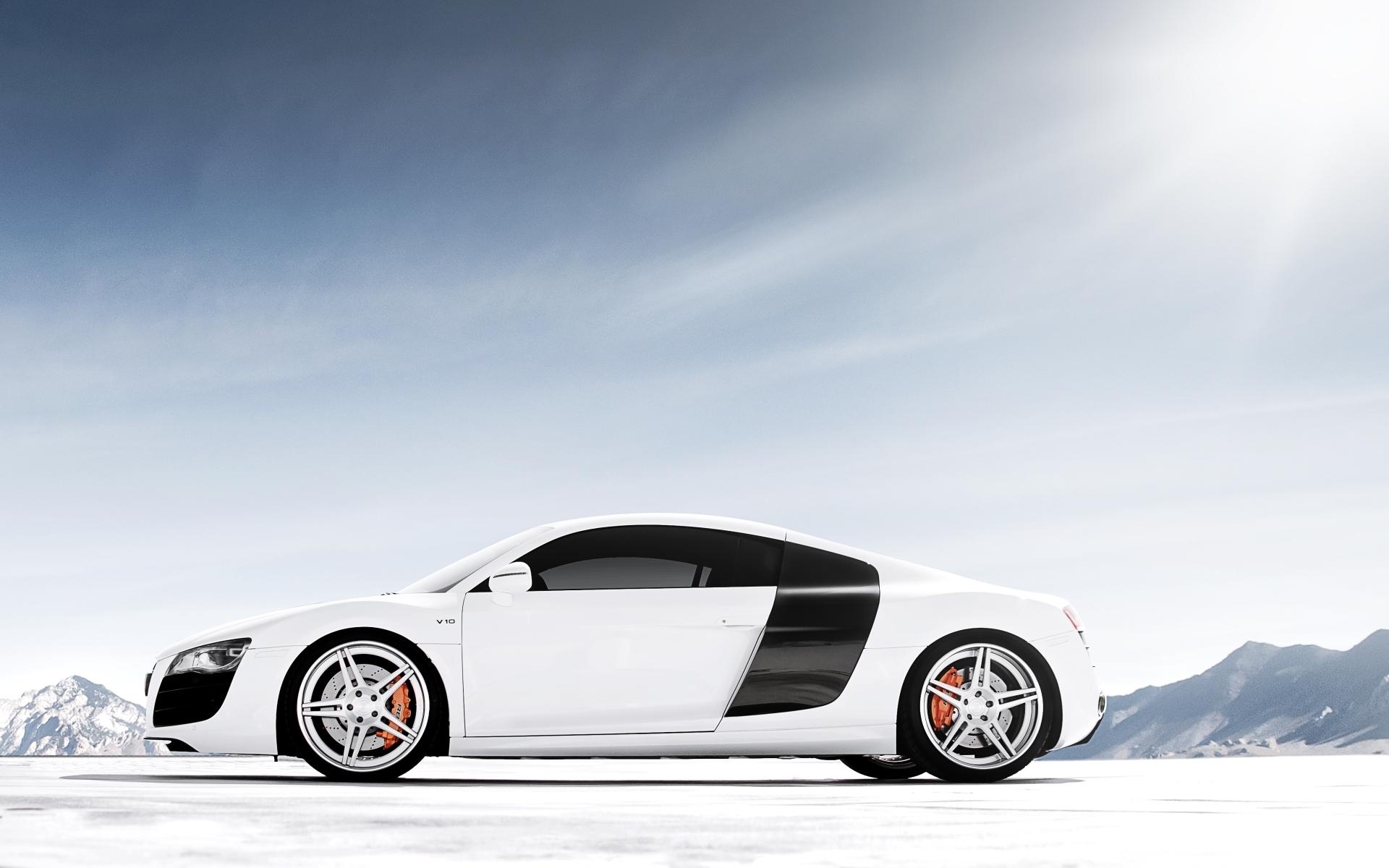 1920x1200 White Audi R8 Desktop Wallpaper 49364 1920x1200px