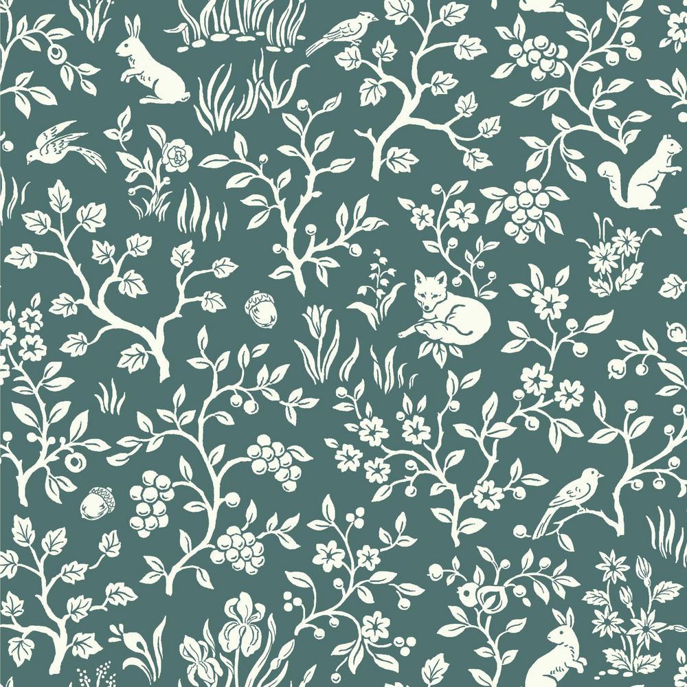 1000x1000 Magnolia Home by Joanna Gaines Fox & Hare Spray and Stick Wallpaper ME1574 Home Depot