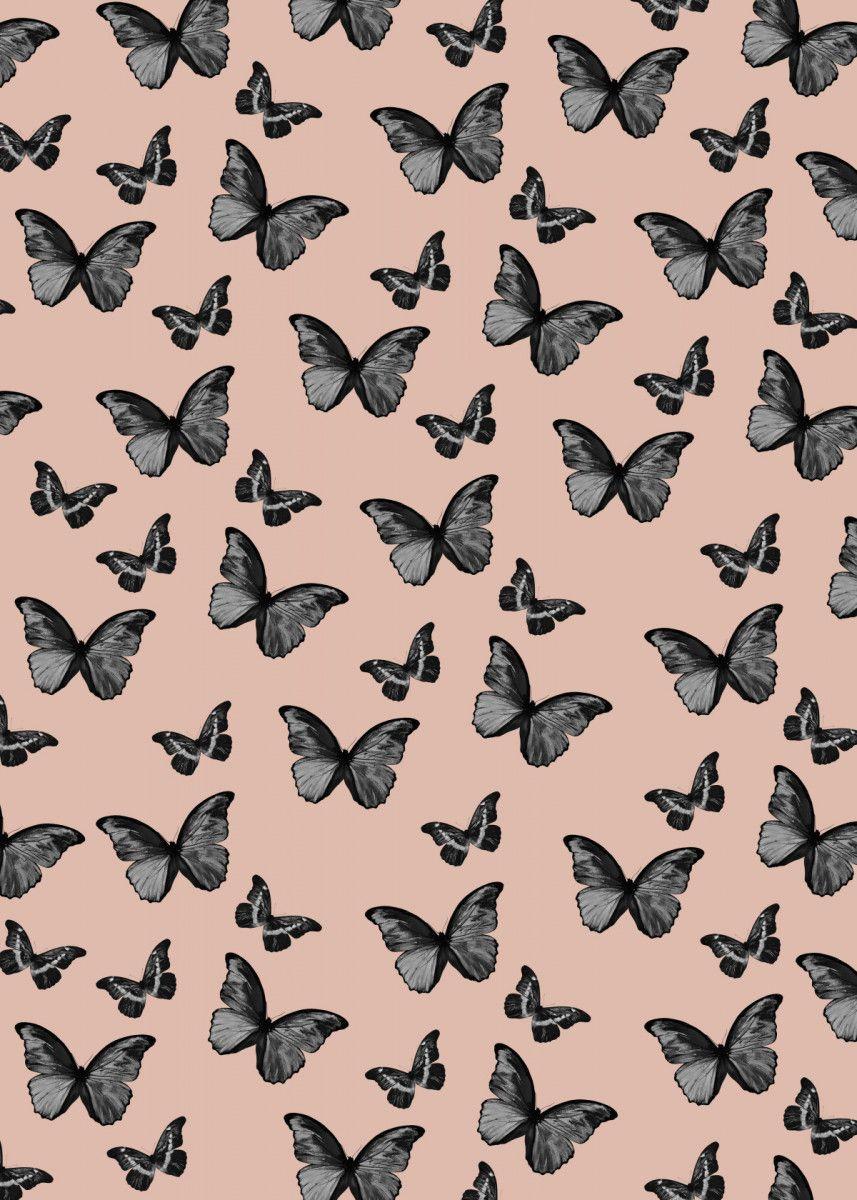 857x1200 Terracotta Butterfly 1 Nature Poster Print. metal posters. Butterfly wallpaper iphone, Cute patterns wallpaper, Pretty wallpaper iphone