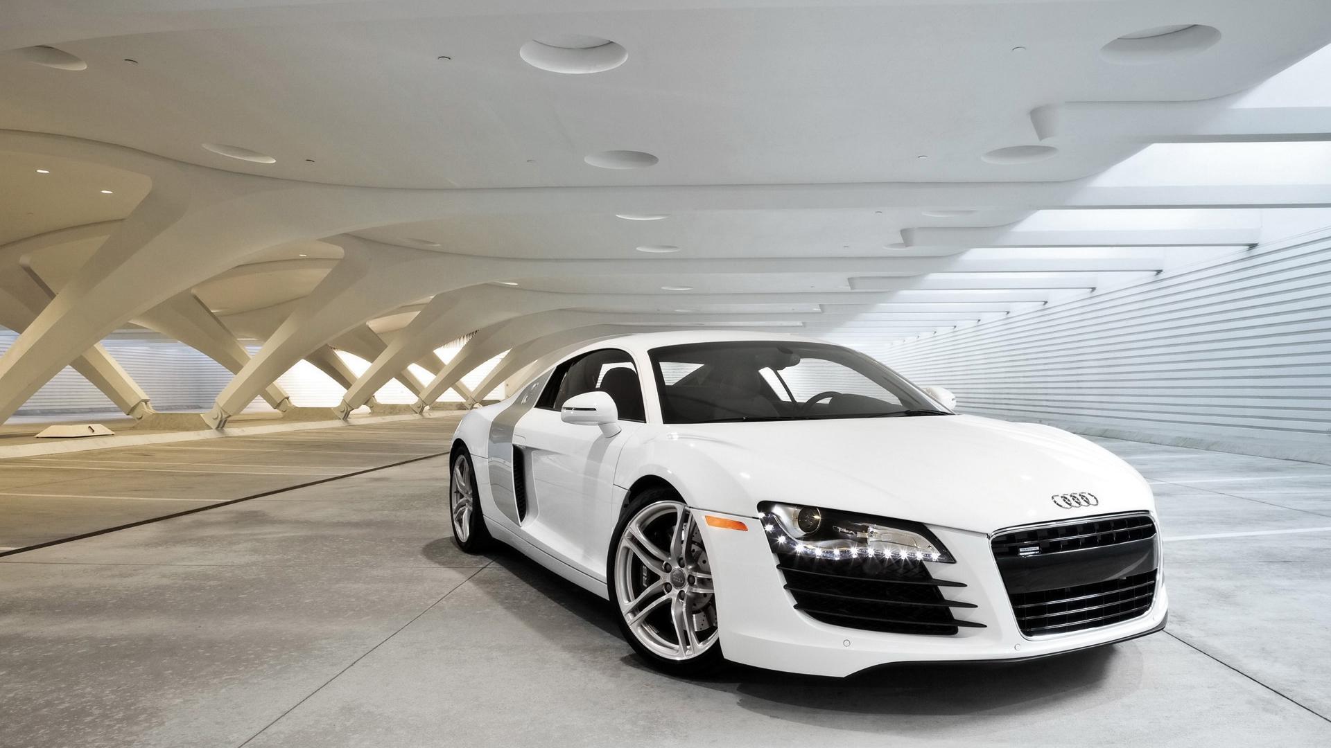 1920x1080 Audi R8 Coupe HD Desktop Wallpaper Background download