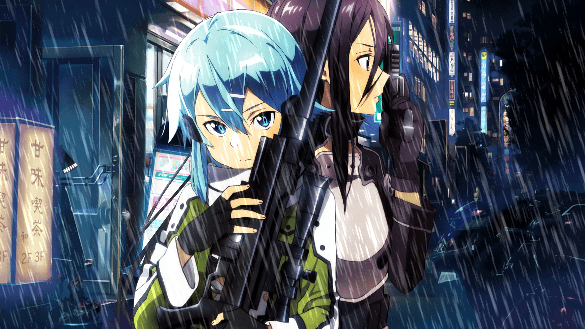 1920x1080 Sword Art Online Alternative: Gun Gale Online HD Wallpaper