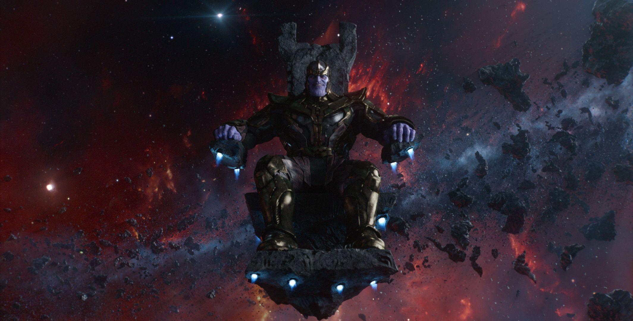 2128x1080 Thanos Black Order Wallpaper