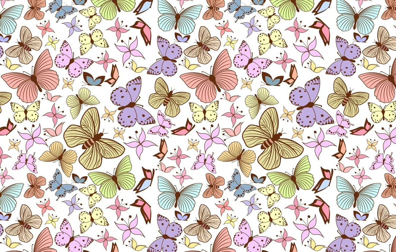 1332x850 Wallpaper background, butterfly, texture, art image for desktop, section текстуры