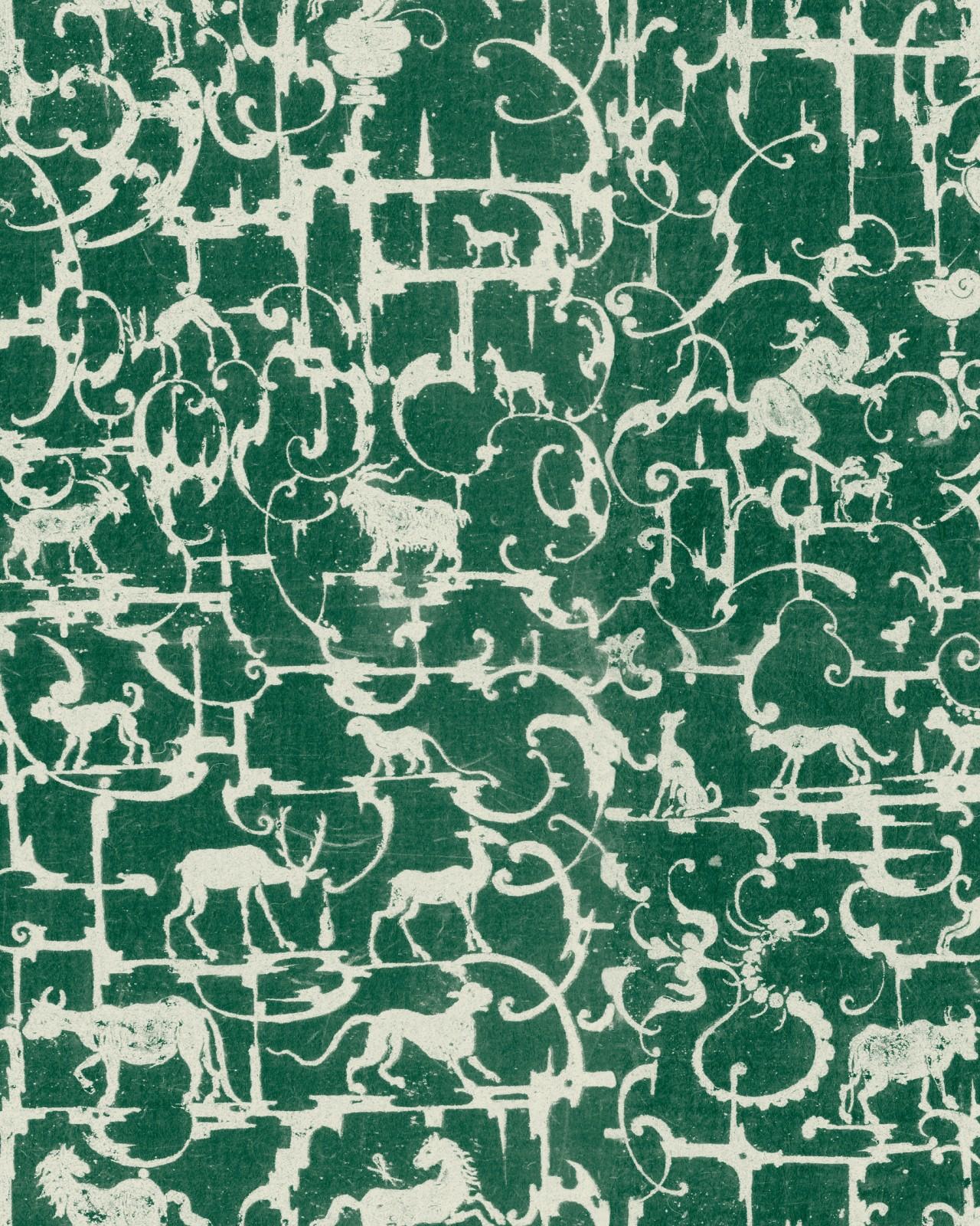 1280x1600 ROYAL HUNTING Racing Green Wallpaper Wallpaper Compendium Collection