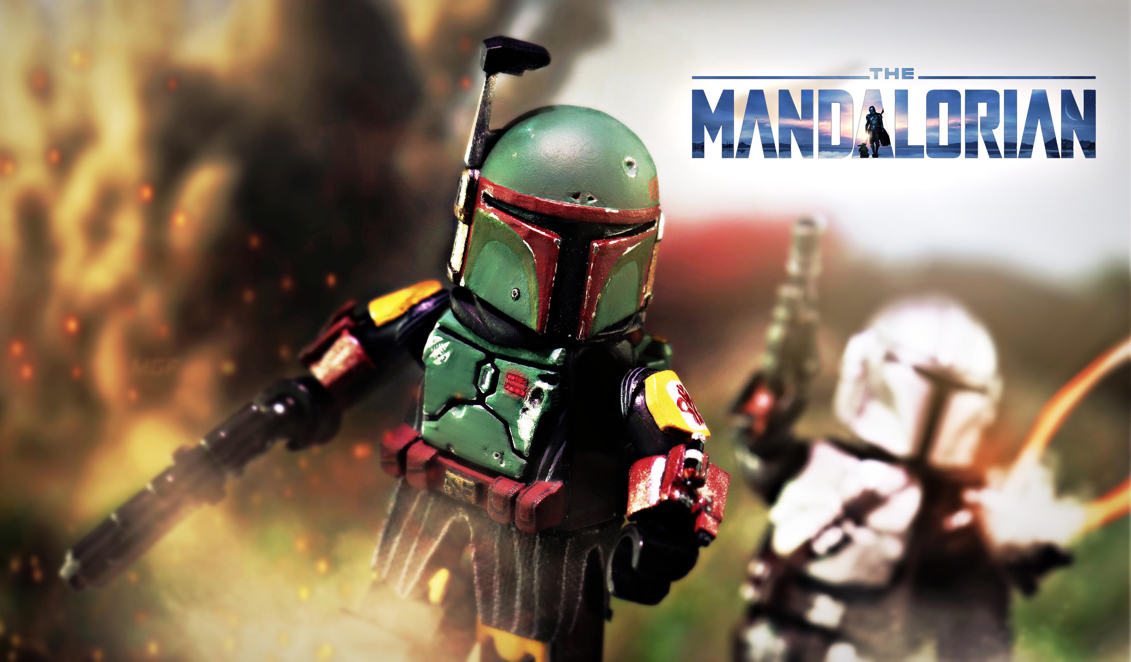 3874x2268 LEGO The Mandalorian 4k Ultra HD Wallpaper