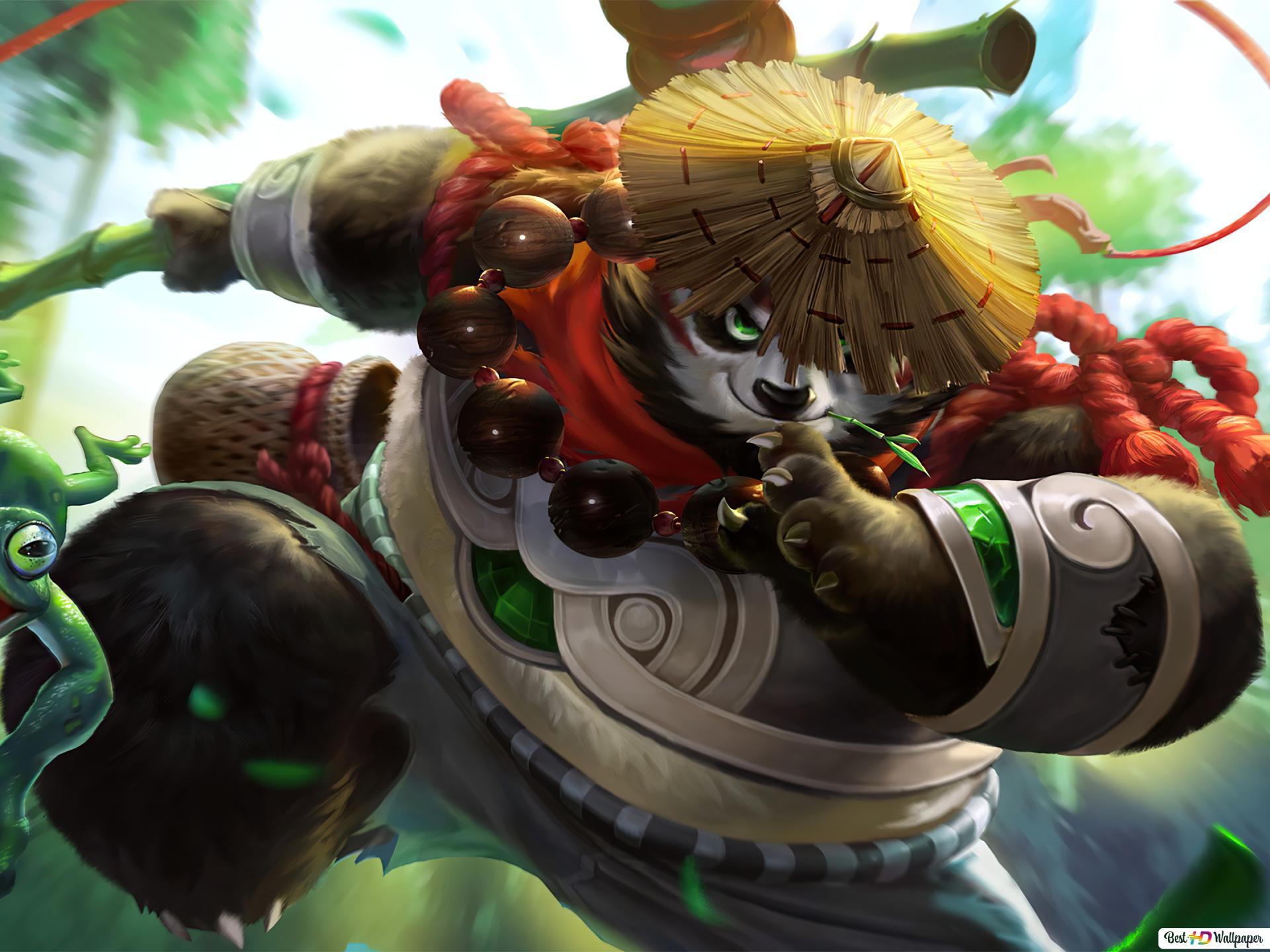 1920x1440 Panda Warrior 'Akai' Legends (ML) HD wallpaper download